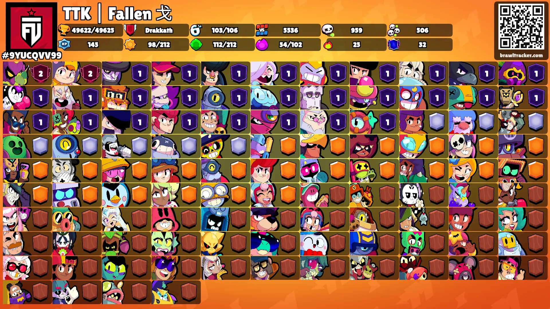TTK | Fallen 戈's Ranks