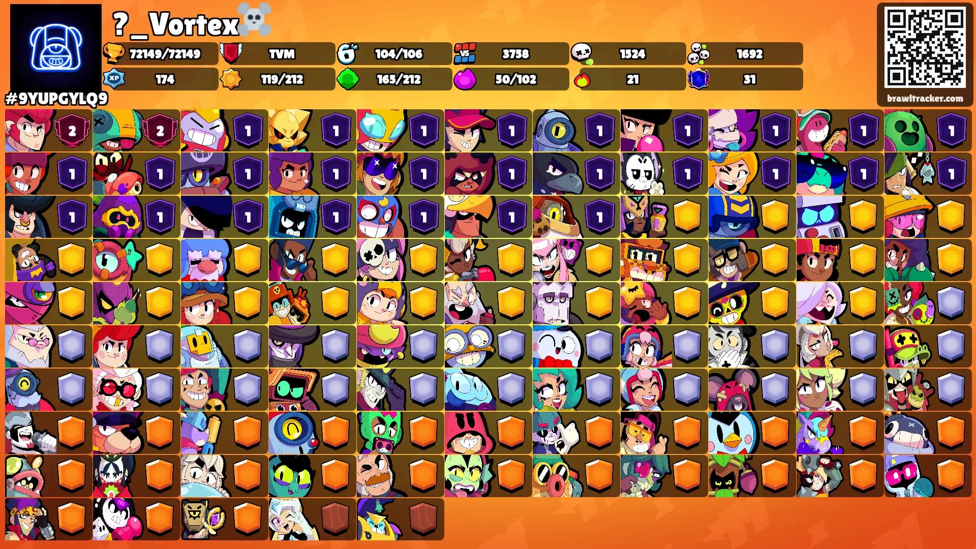 ?_Vortex☠️'s Ranks