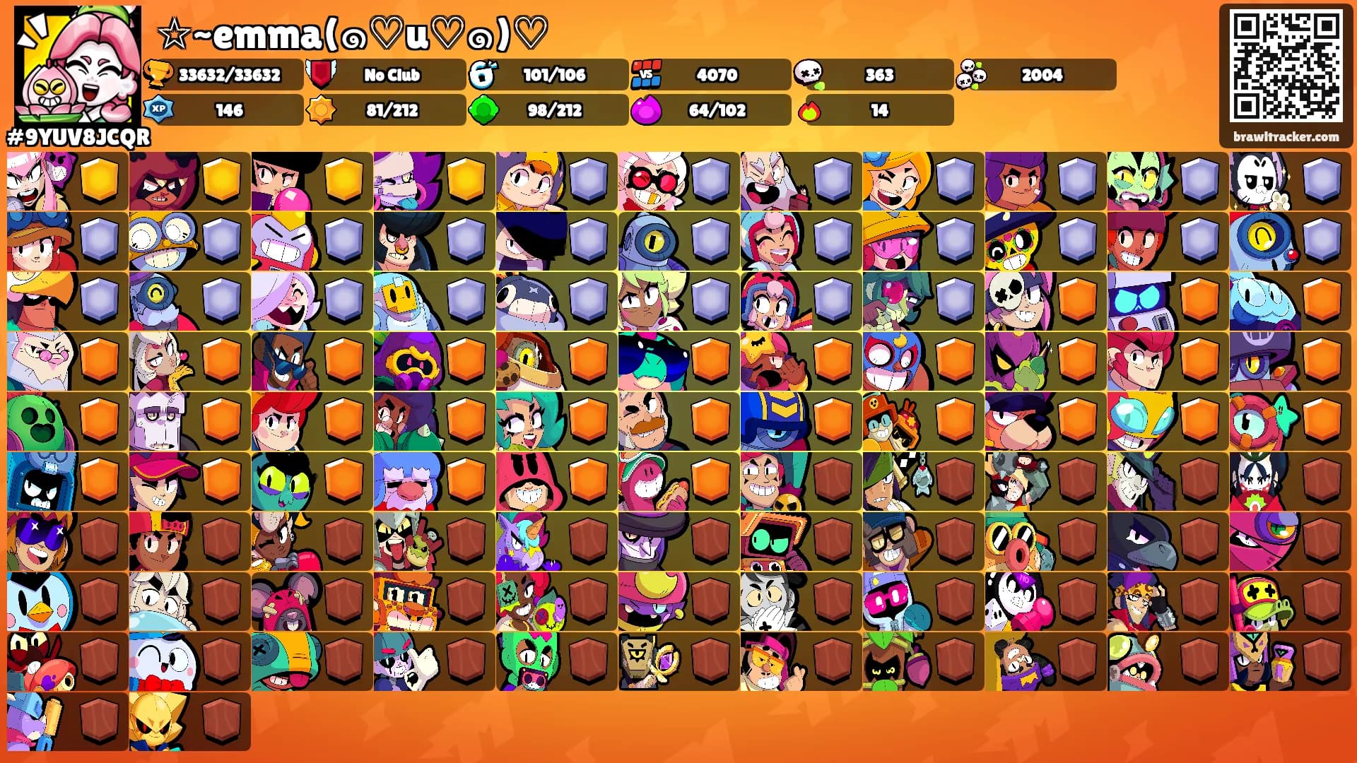 ☆~emma(๑♡u♡๑)♡'s Ranks