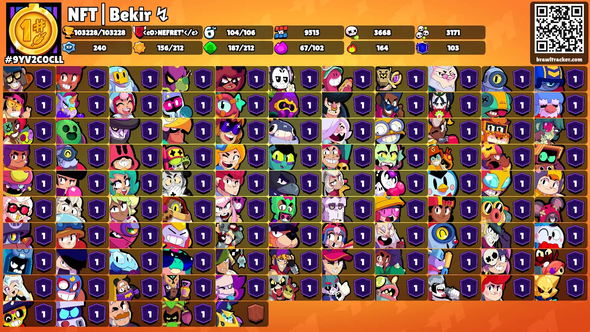 NFT|Bekir ↯'s Ranks