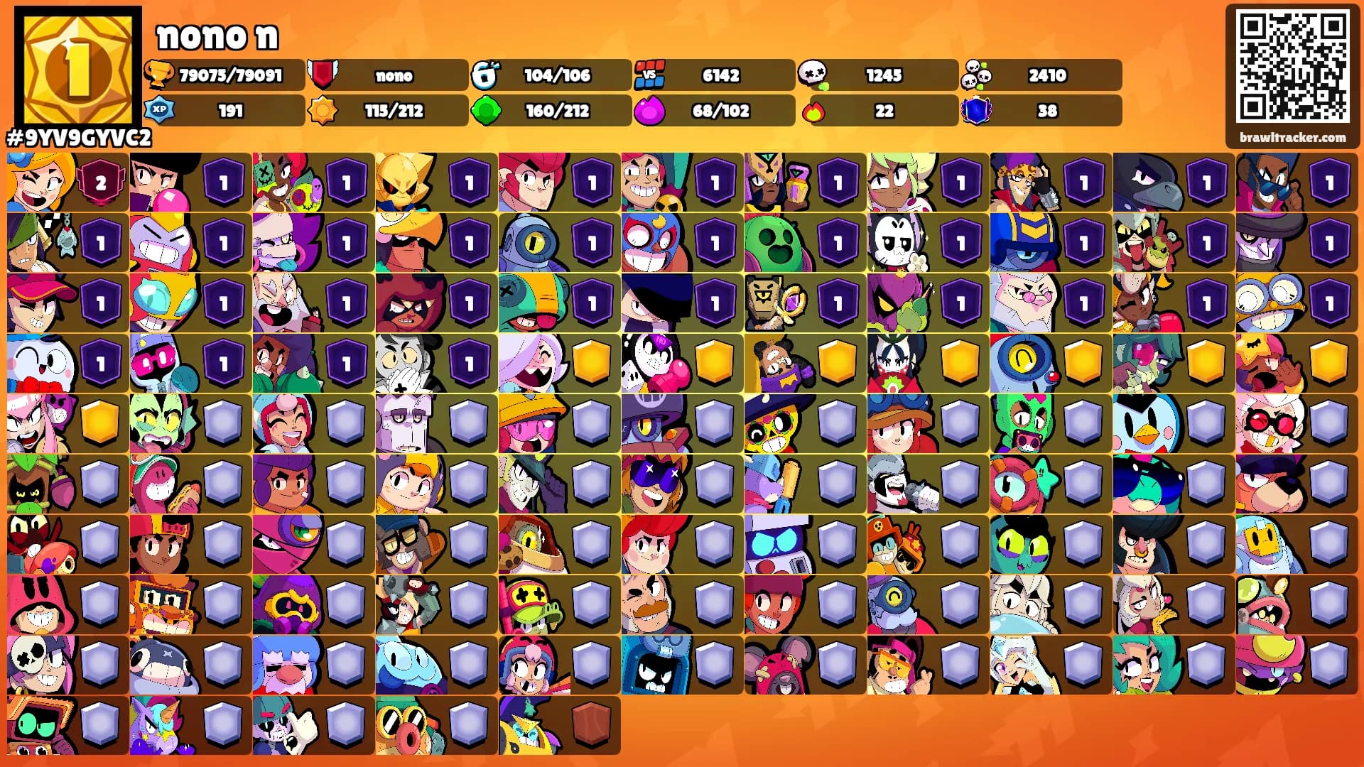 nono n's Ranks