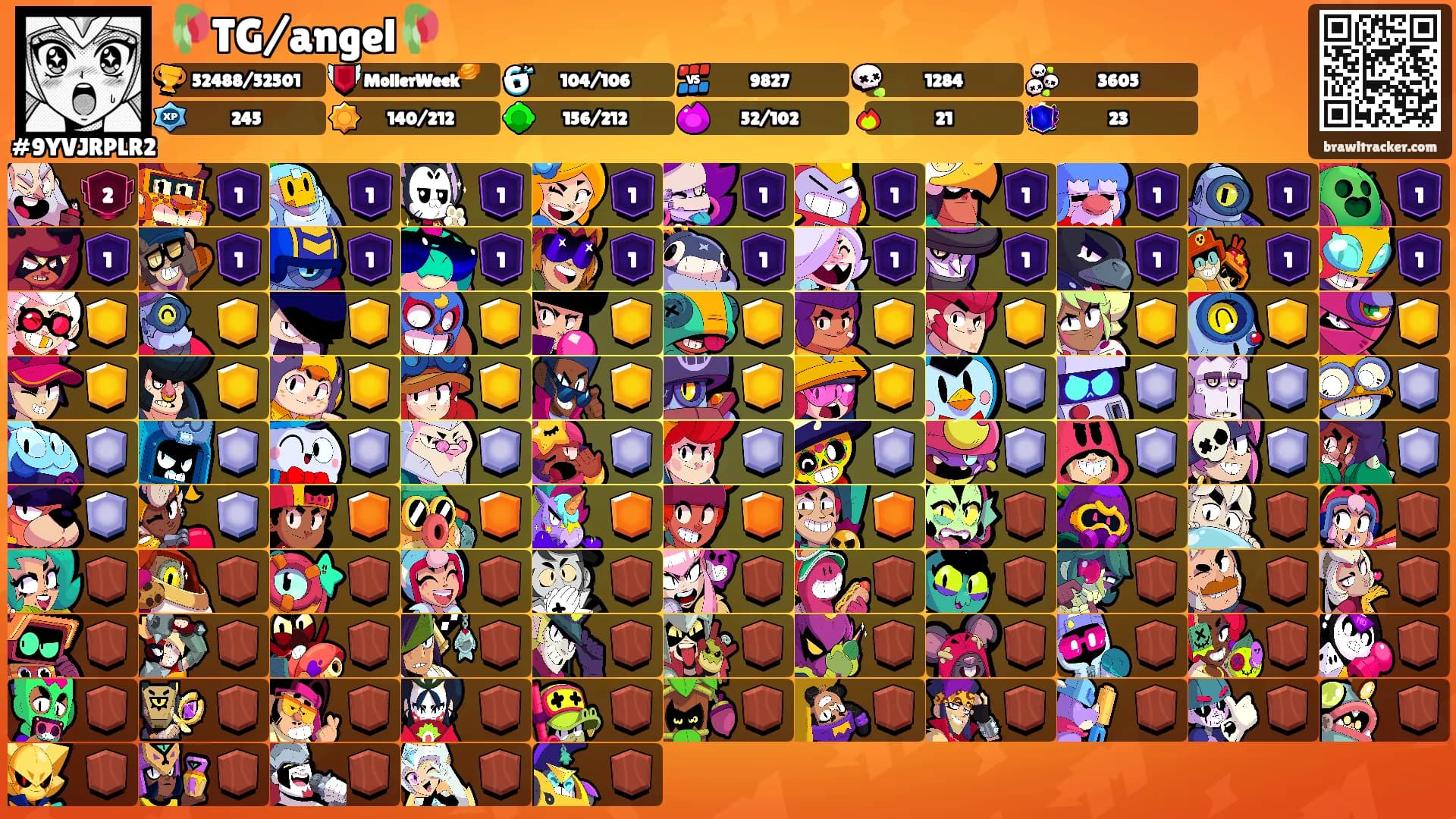 🥀TG/angel🥀's Ranks