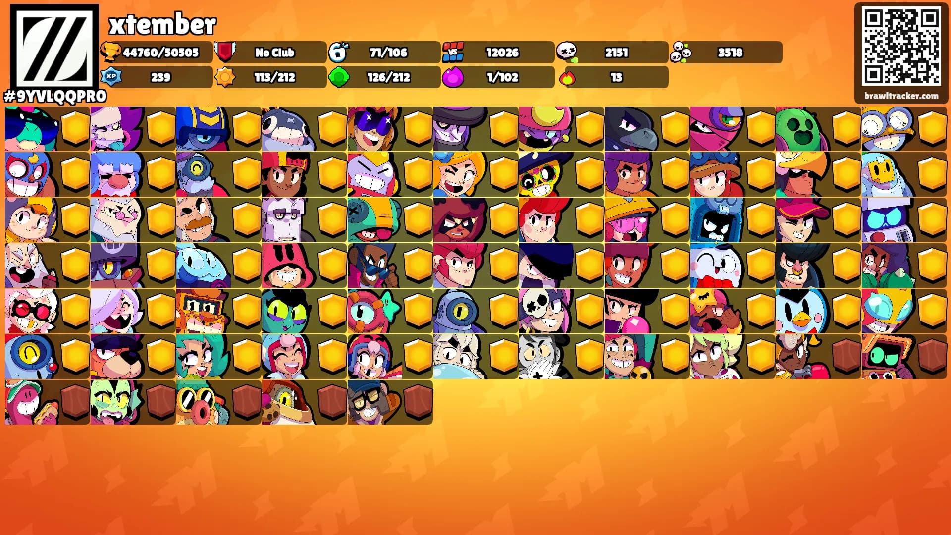 xtember's Ranks