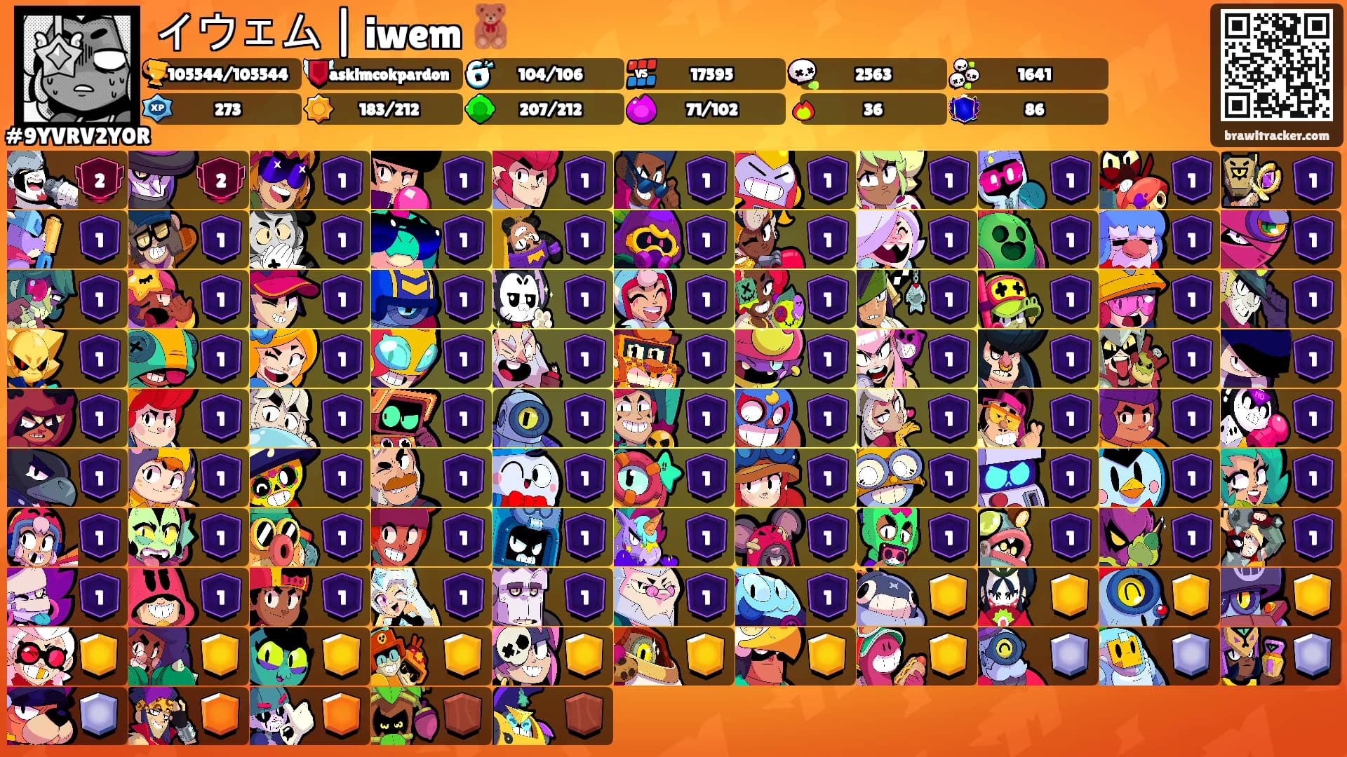 イウェム | iwem 🧸's Ranks