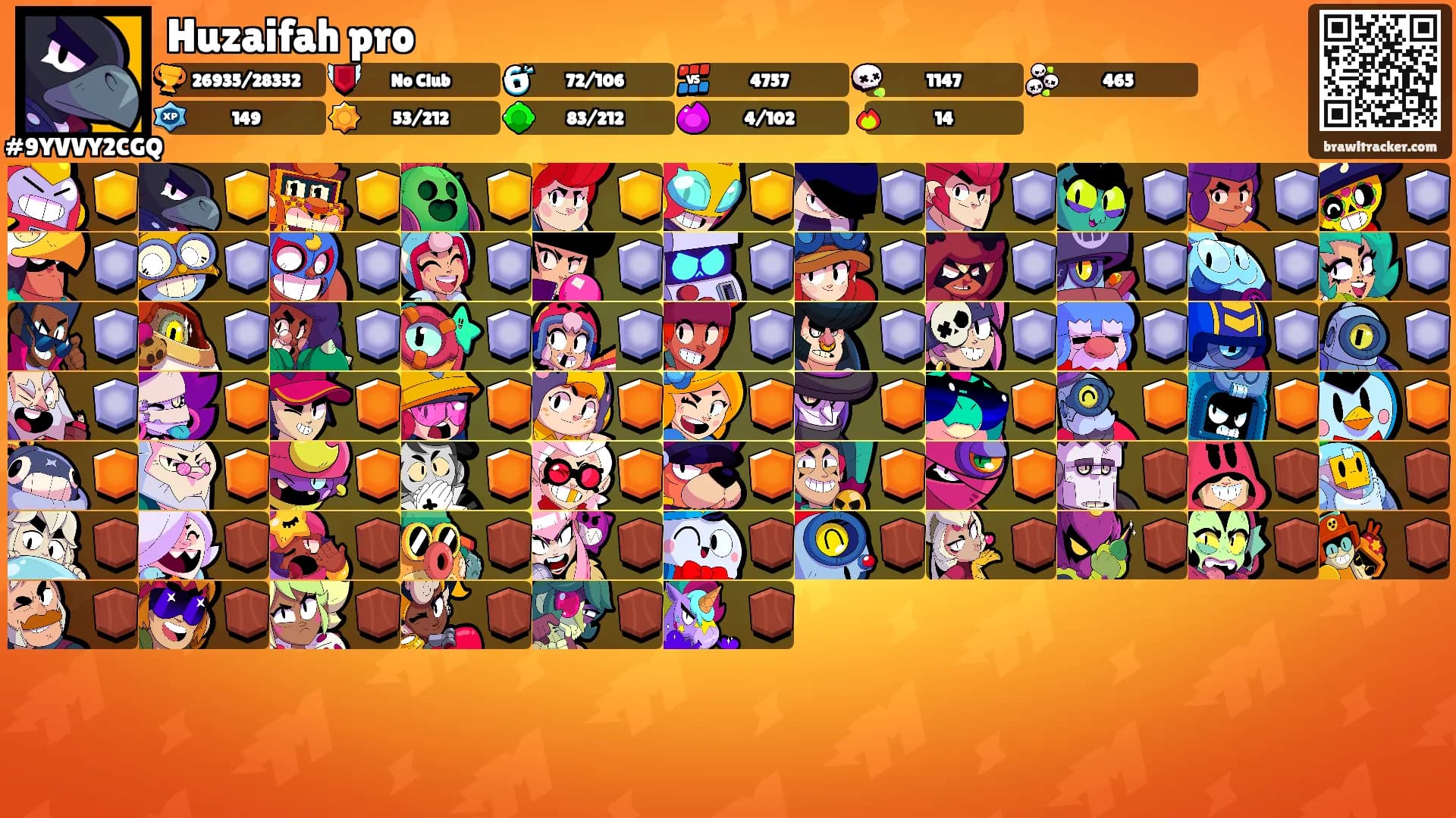 Huzaifah pro's Ranks