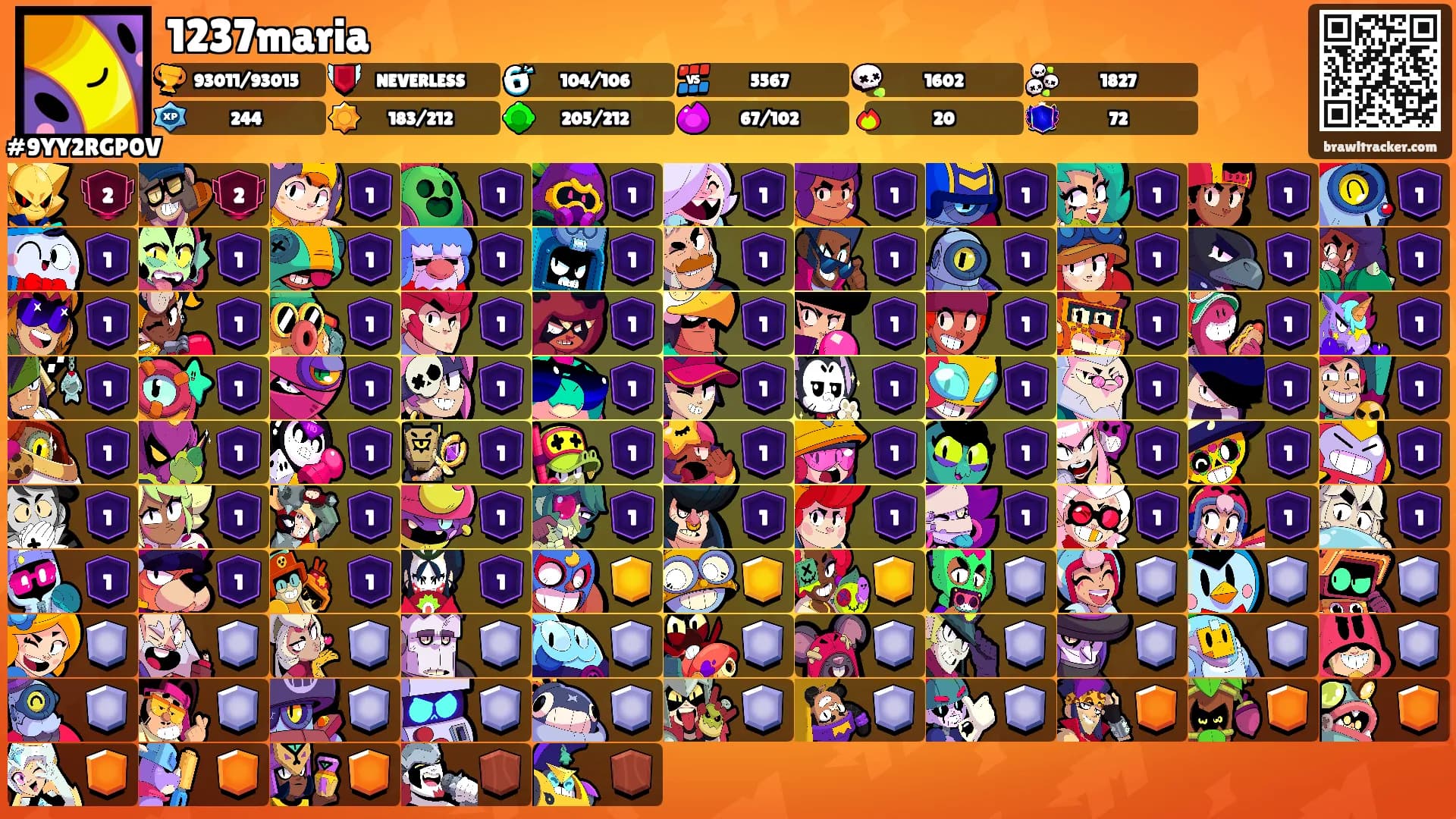 1237maria's Ranks