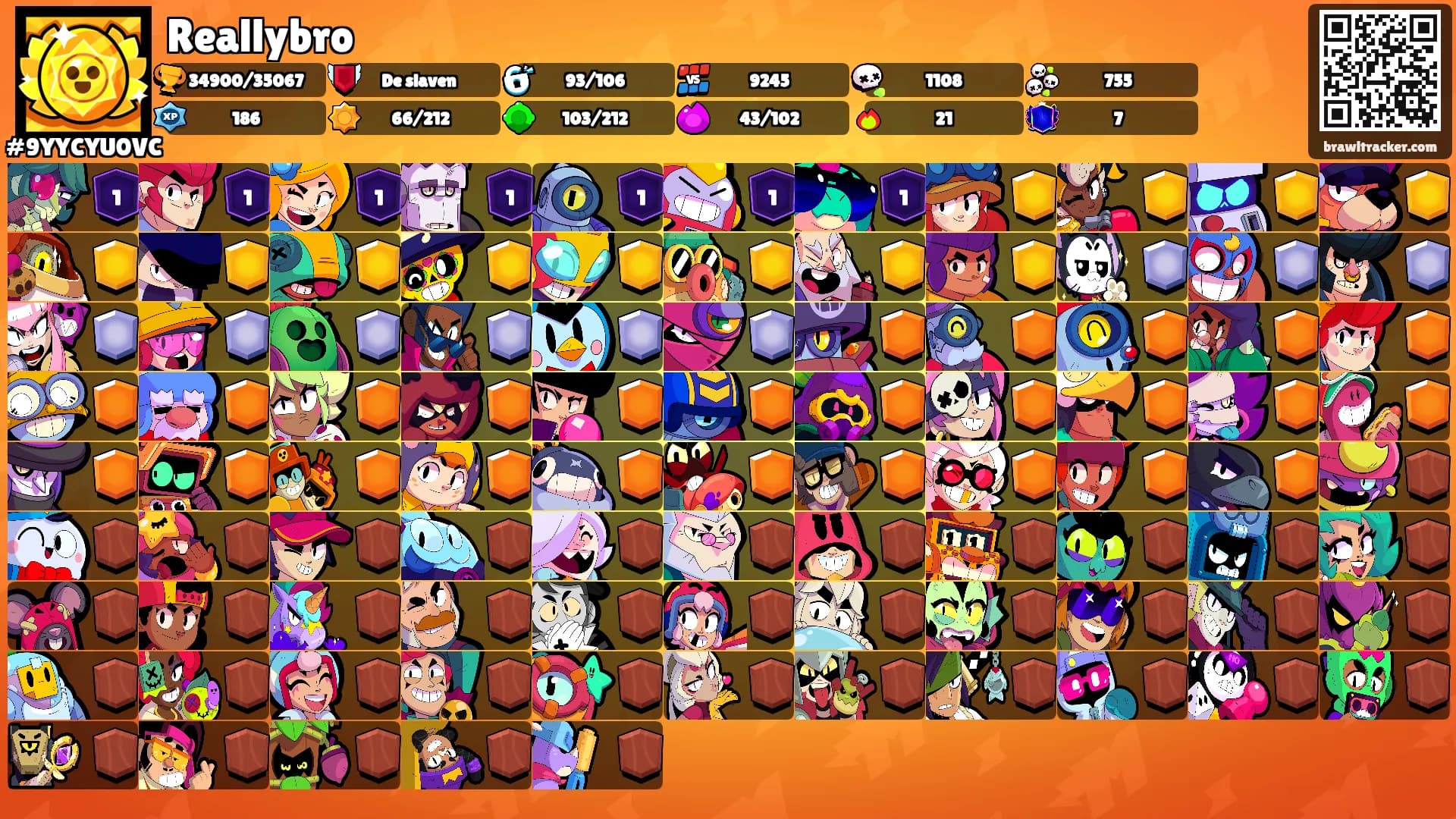 Reallybro's Ranks