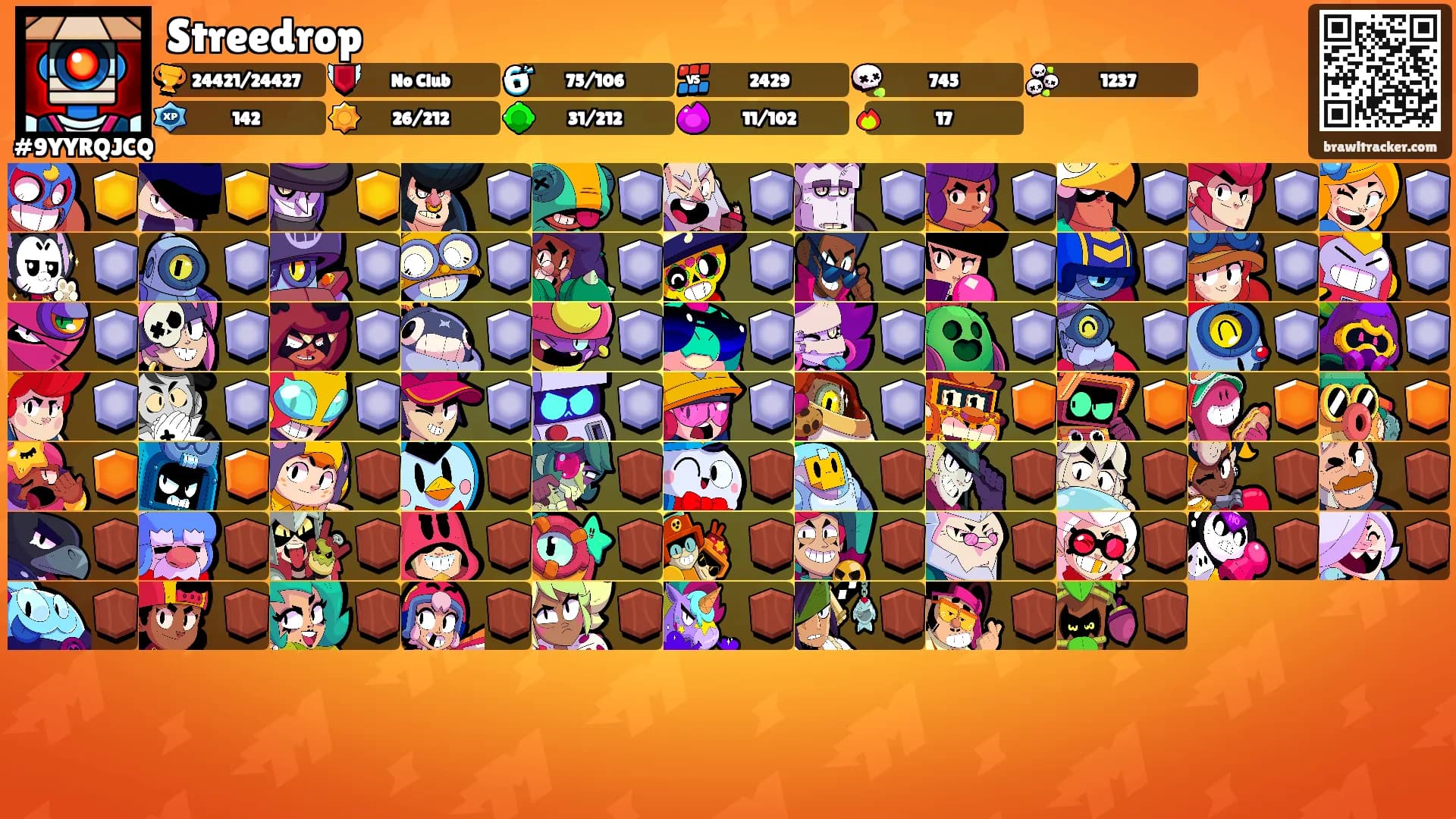 Streedrop's Ranks