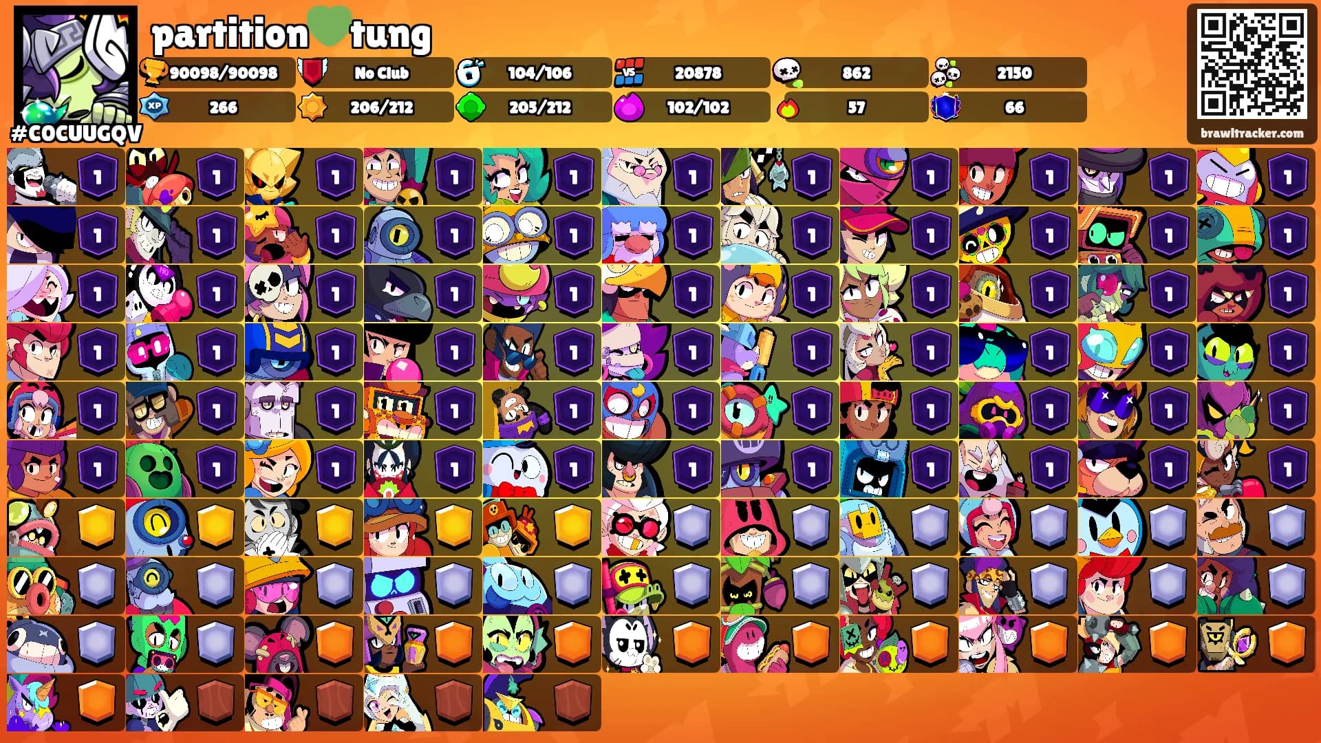partition💚tung's Ranks