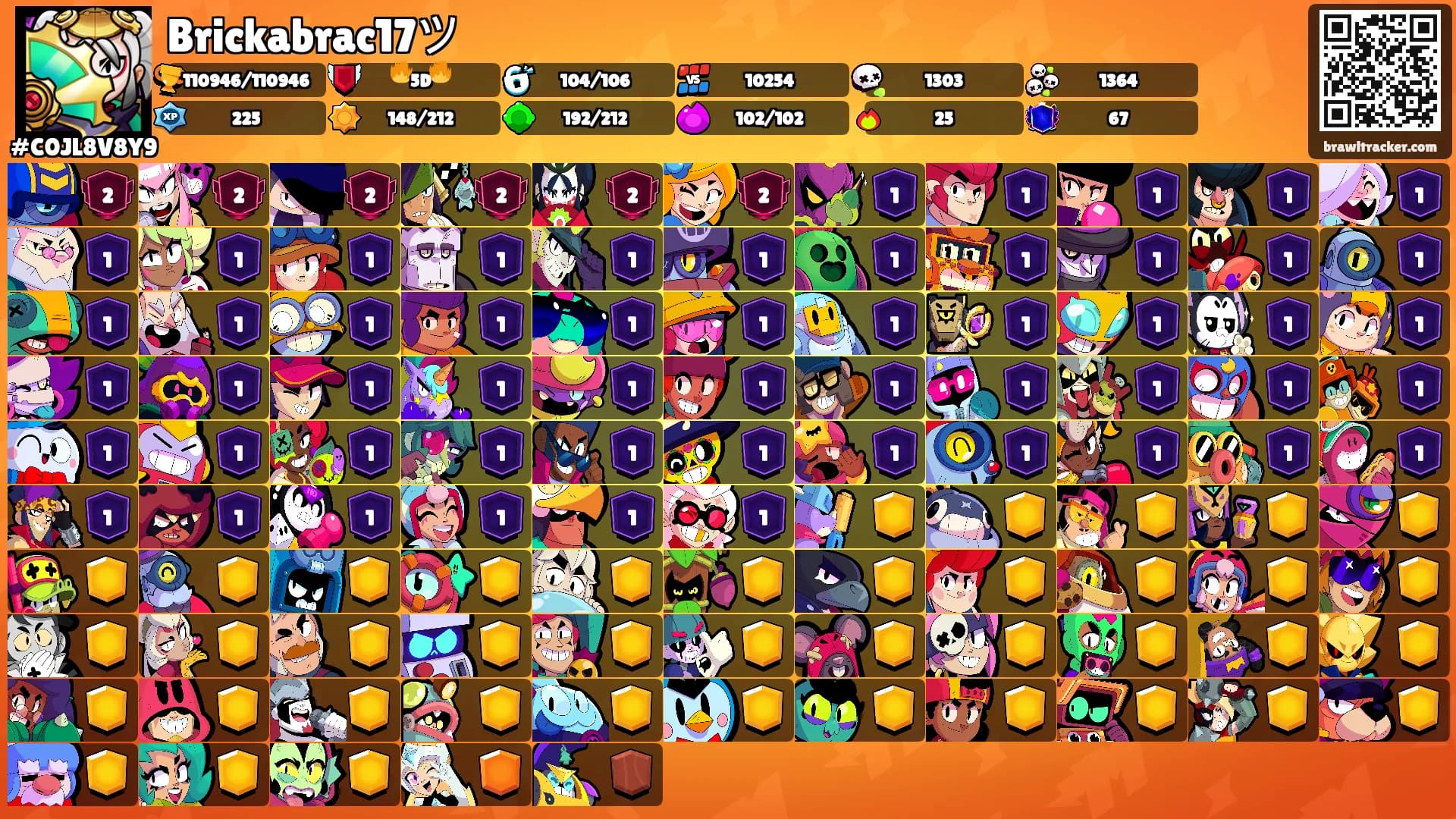 Brickabrac17ツ's Ranks