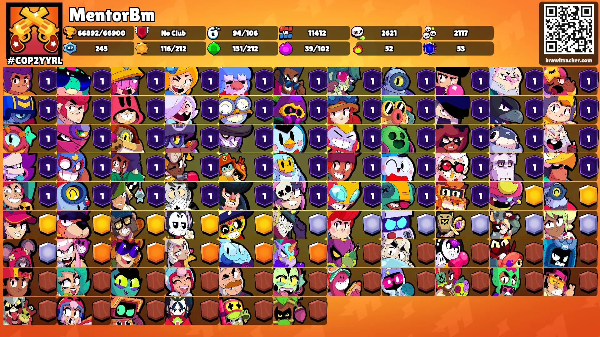 MentorBm's Ranks