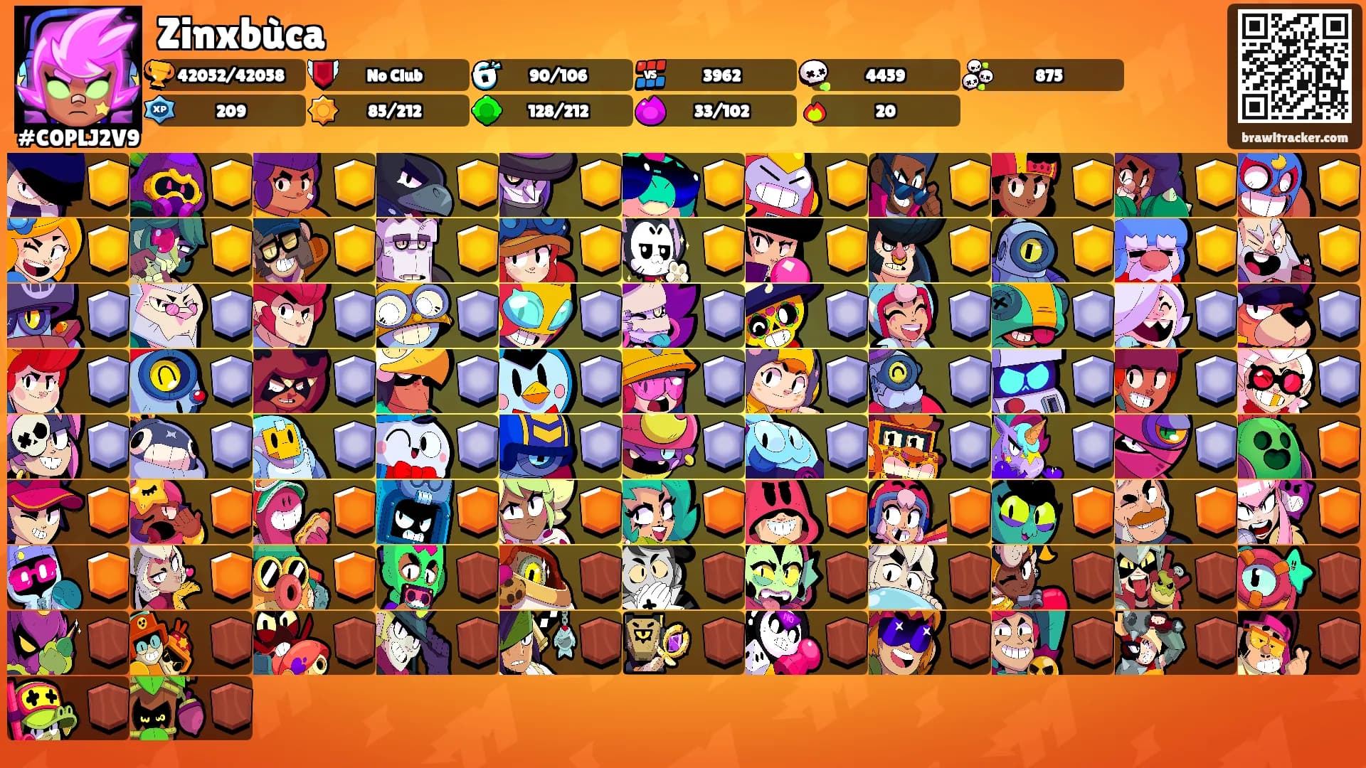 Zinxbùca's Ranks