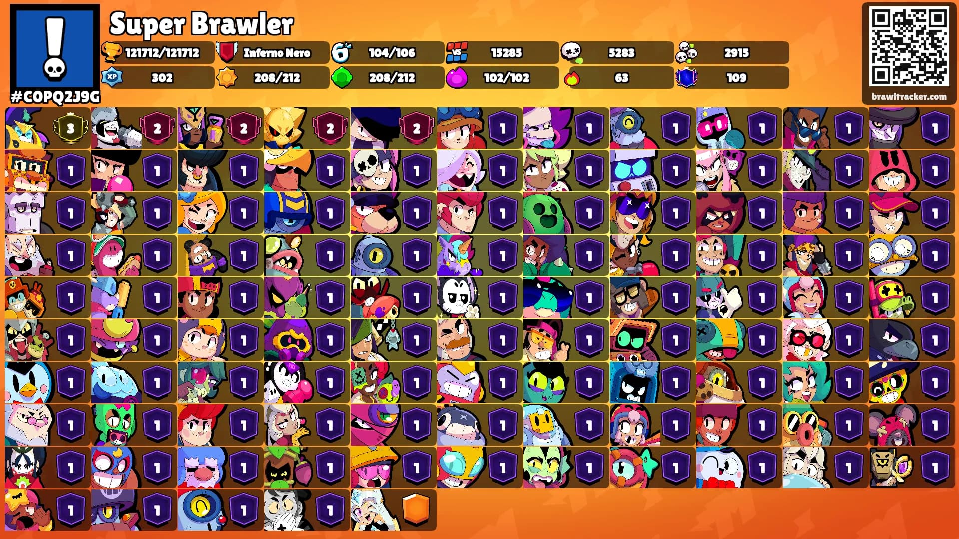 Super Brawler's Ranks