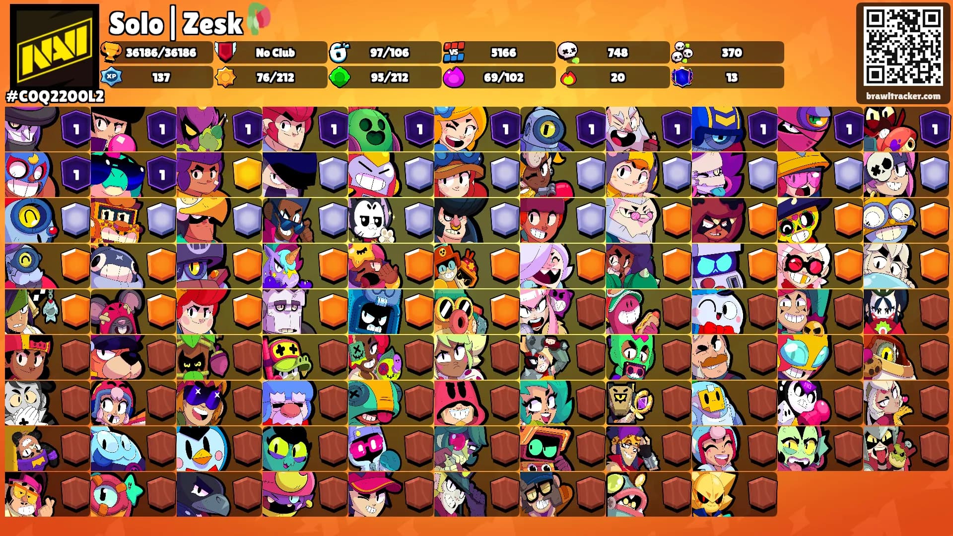 Solo|Zesk🥀's Ranks