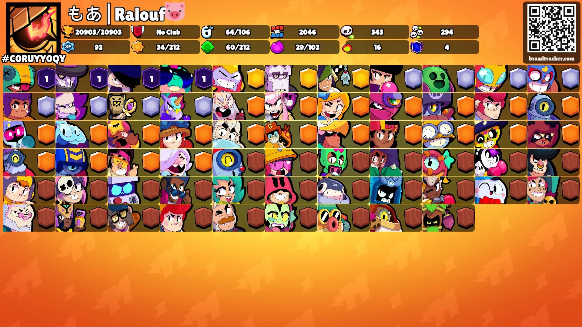 もあ|Ralouf🐷's Ranks