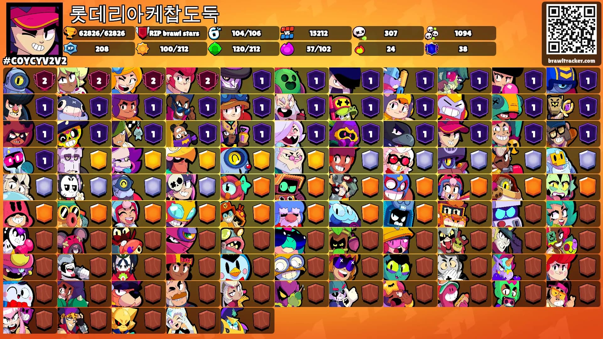 롯데리아케찹도둑's Ranks