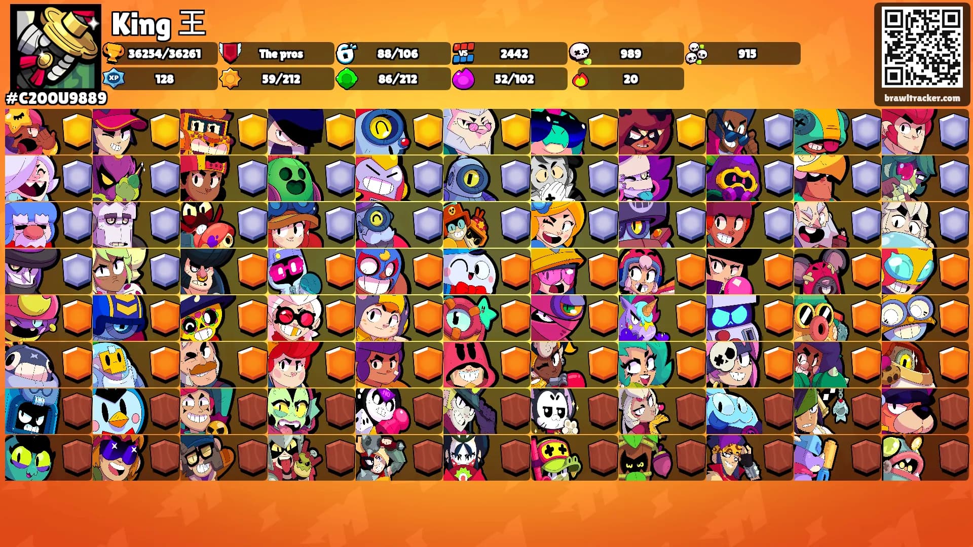 King 王's Ranks