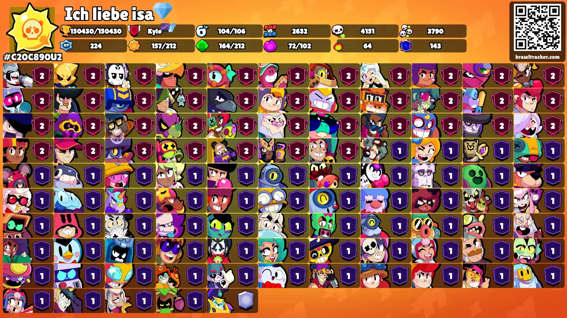 Ich liebe isa💎's Ranks