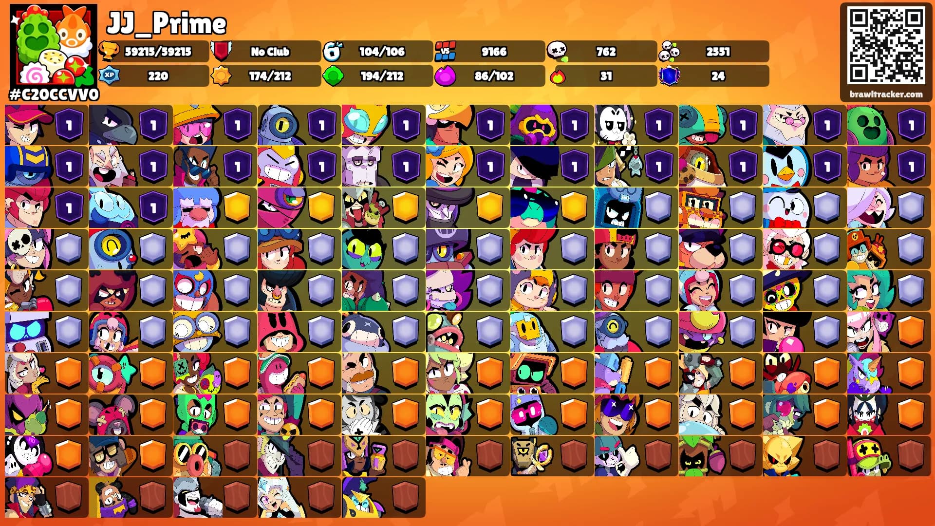 JJ_Prime's Ranks