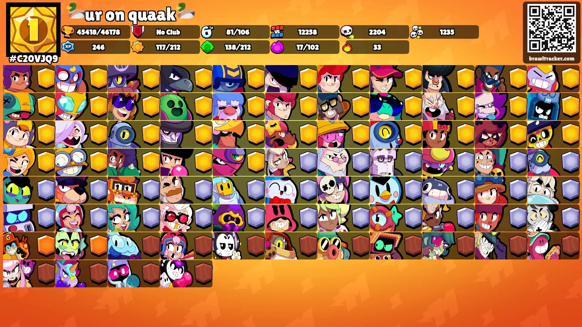🦆ur on quaak🦆's Ranks