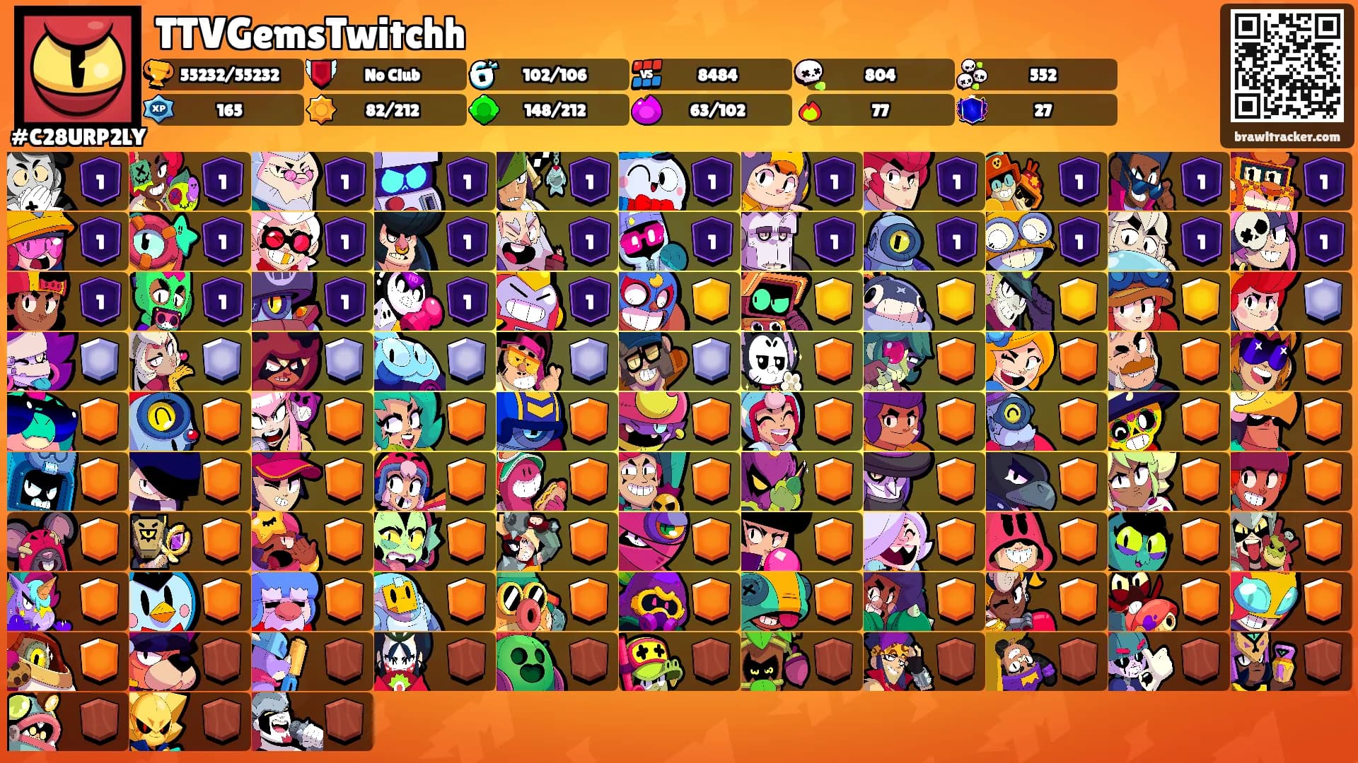 TTVGemsTwitchh's Ranks