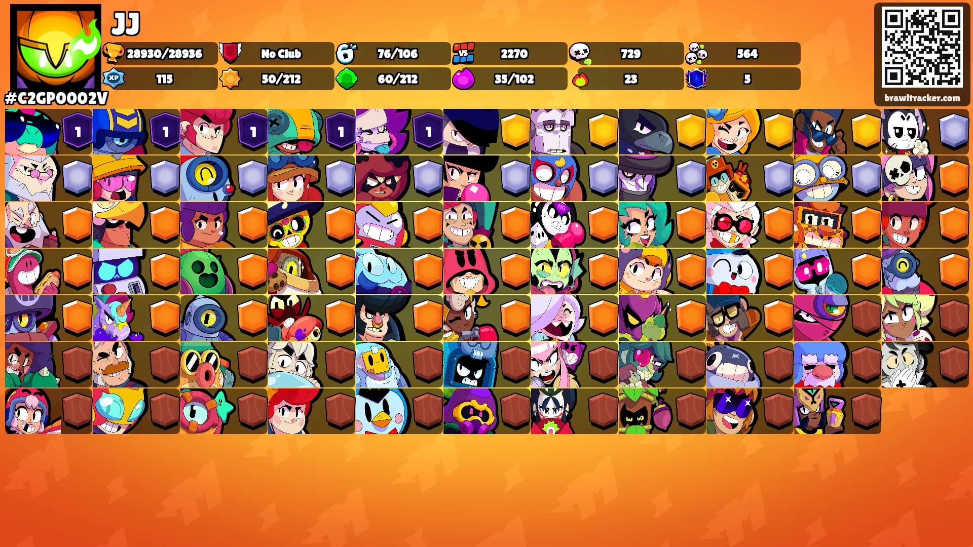 JJ's Ranks
