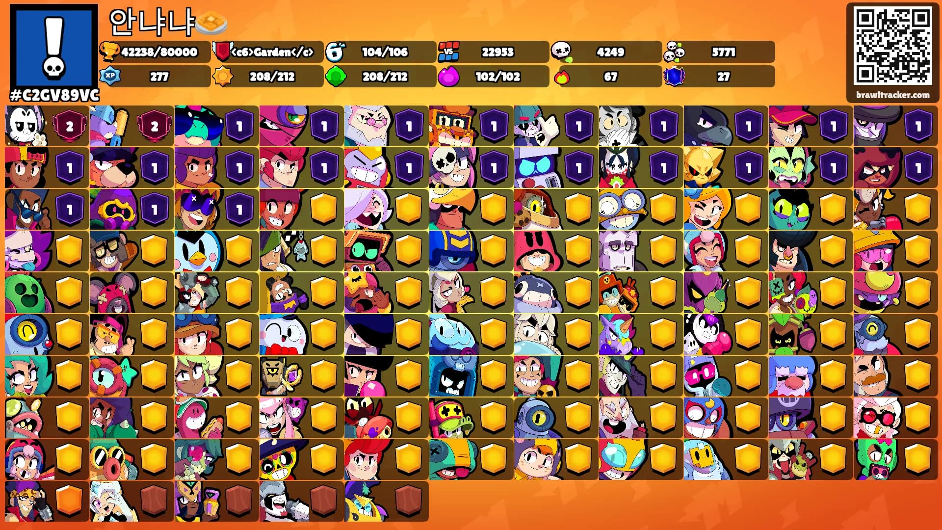 안냐냐🧇's Ranks