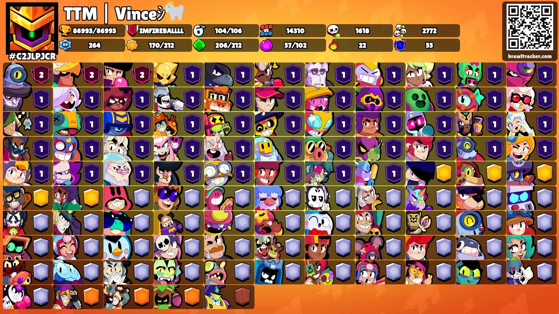 TTM | Vinceｼ🐐's Ranks