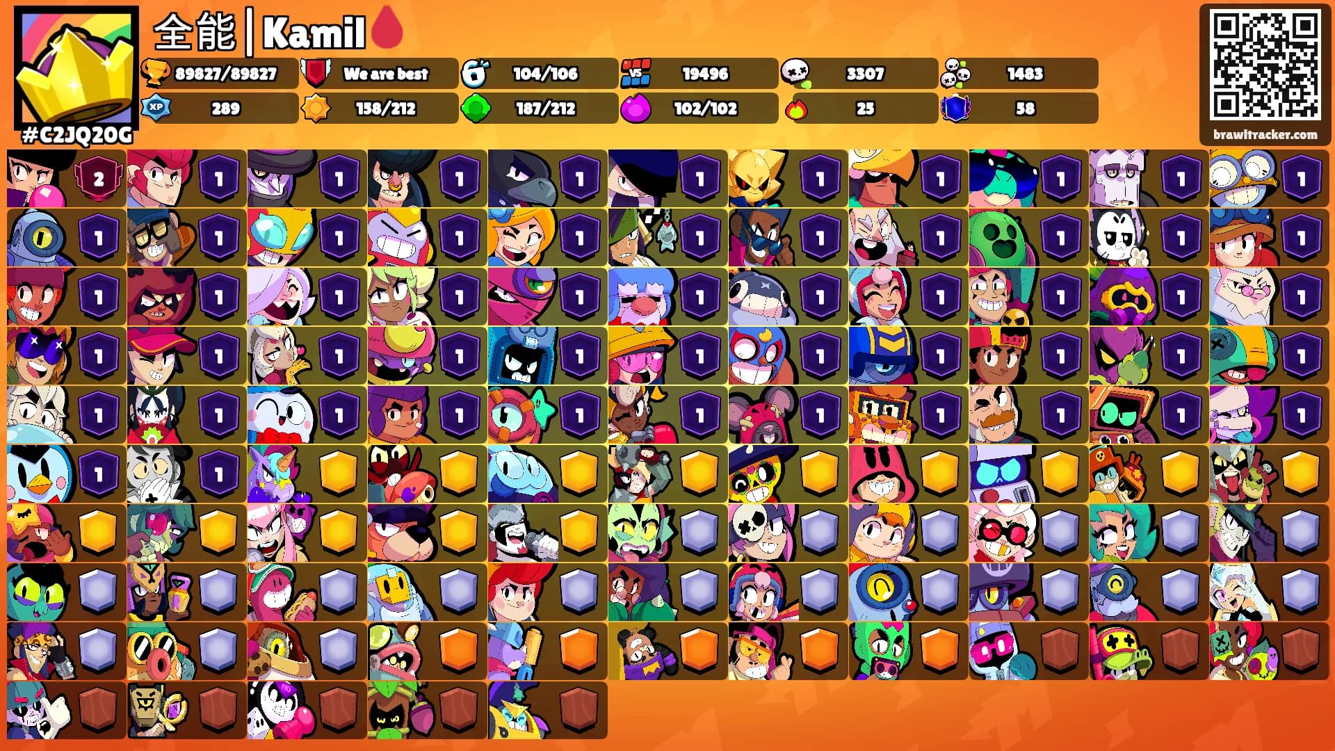 全能|Kamil🩸's Ranks