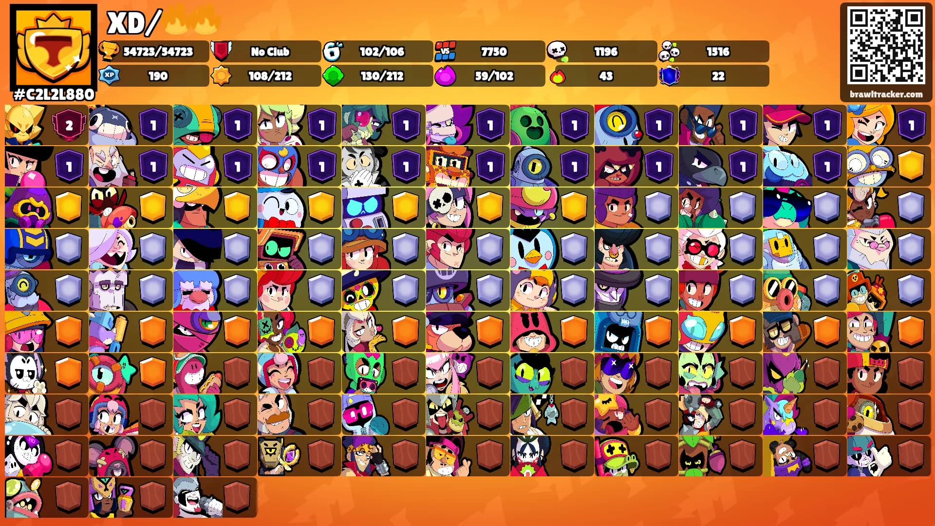 XD/🔥🔥's Ranks