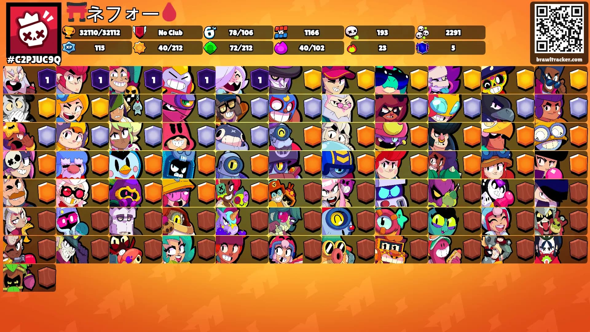 ⛩️ネフォー🩸's Ranks