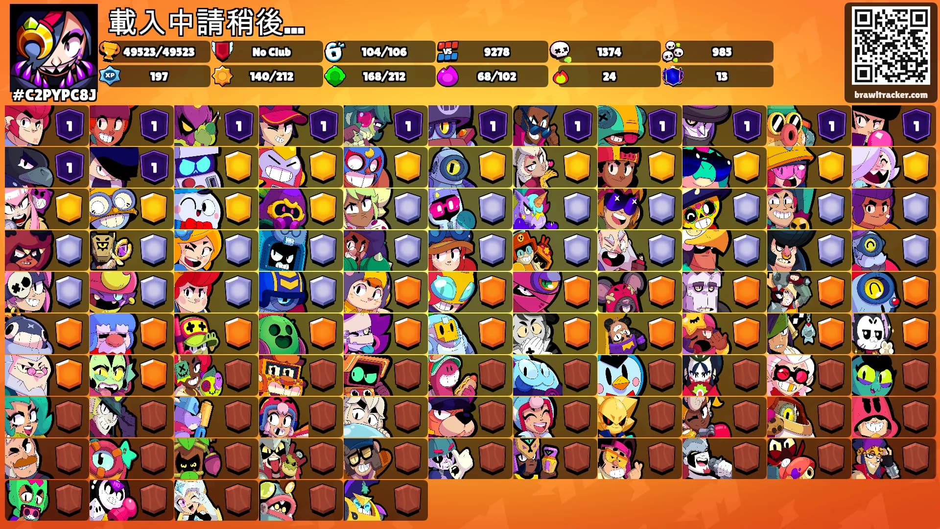 載入中請稍後...'s Ranks