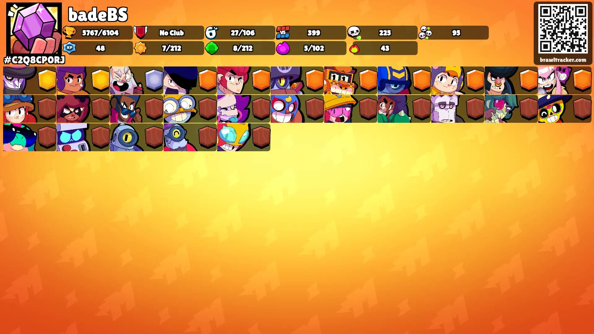badeBS's Ranks