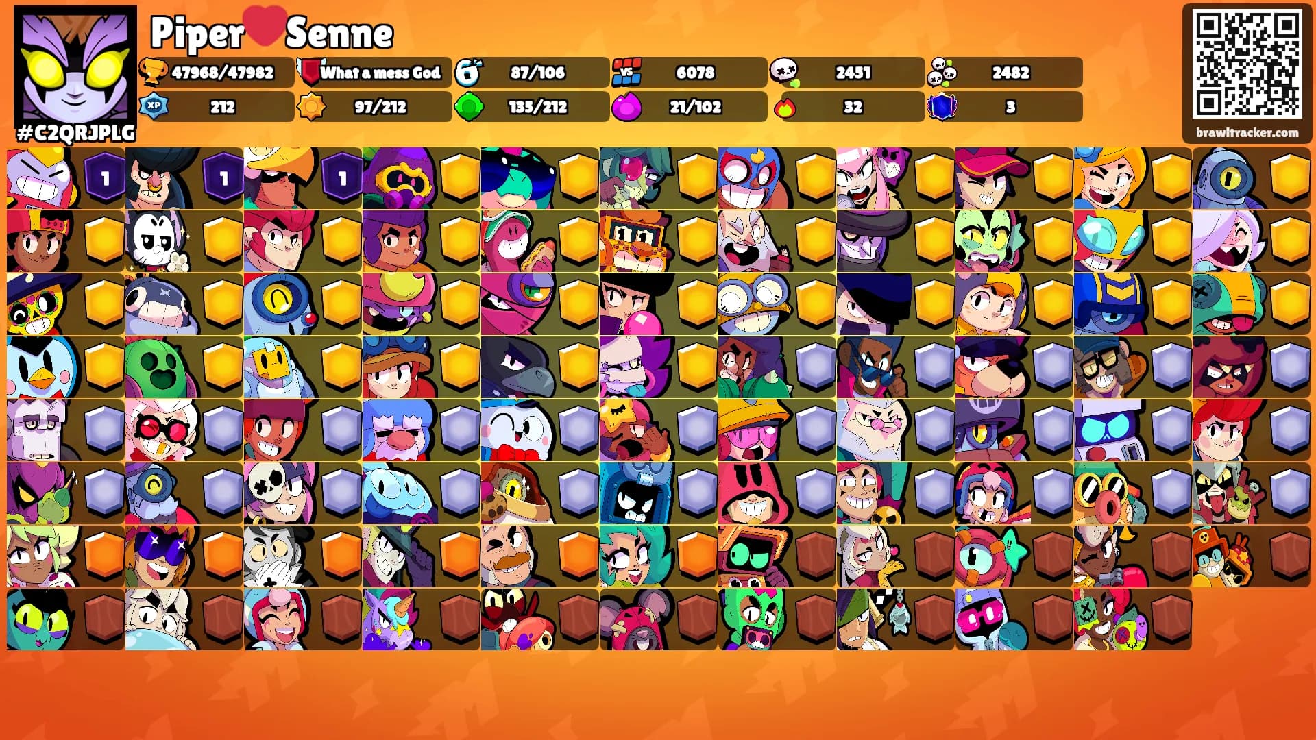 Piper❤️Senne's Ranks