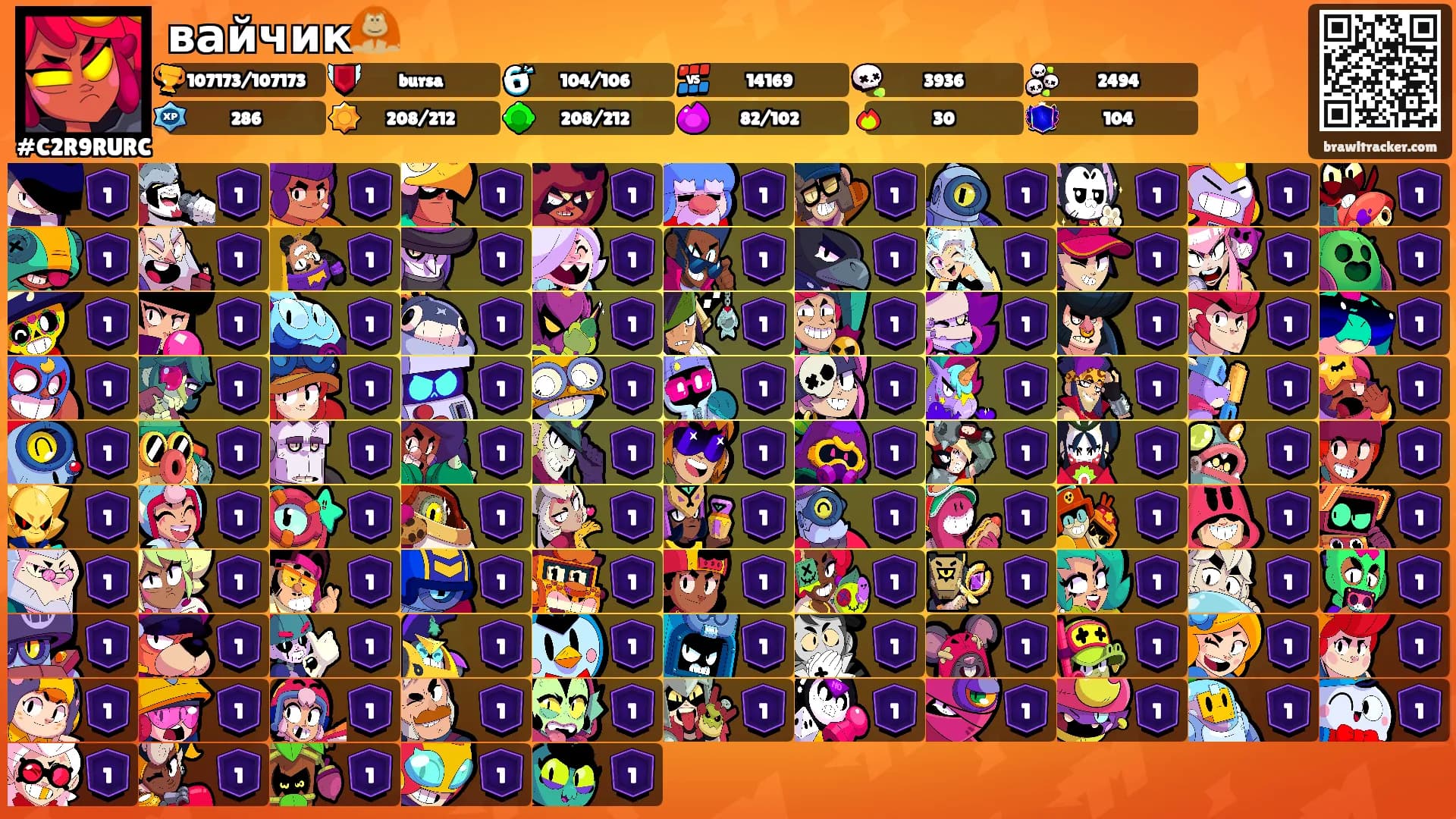 вайчик🦧's Ranks