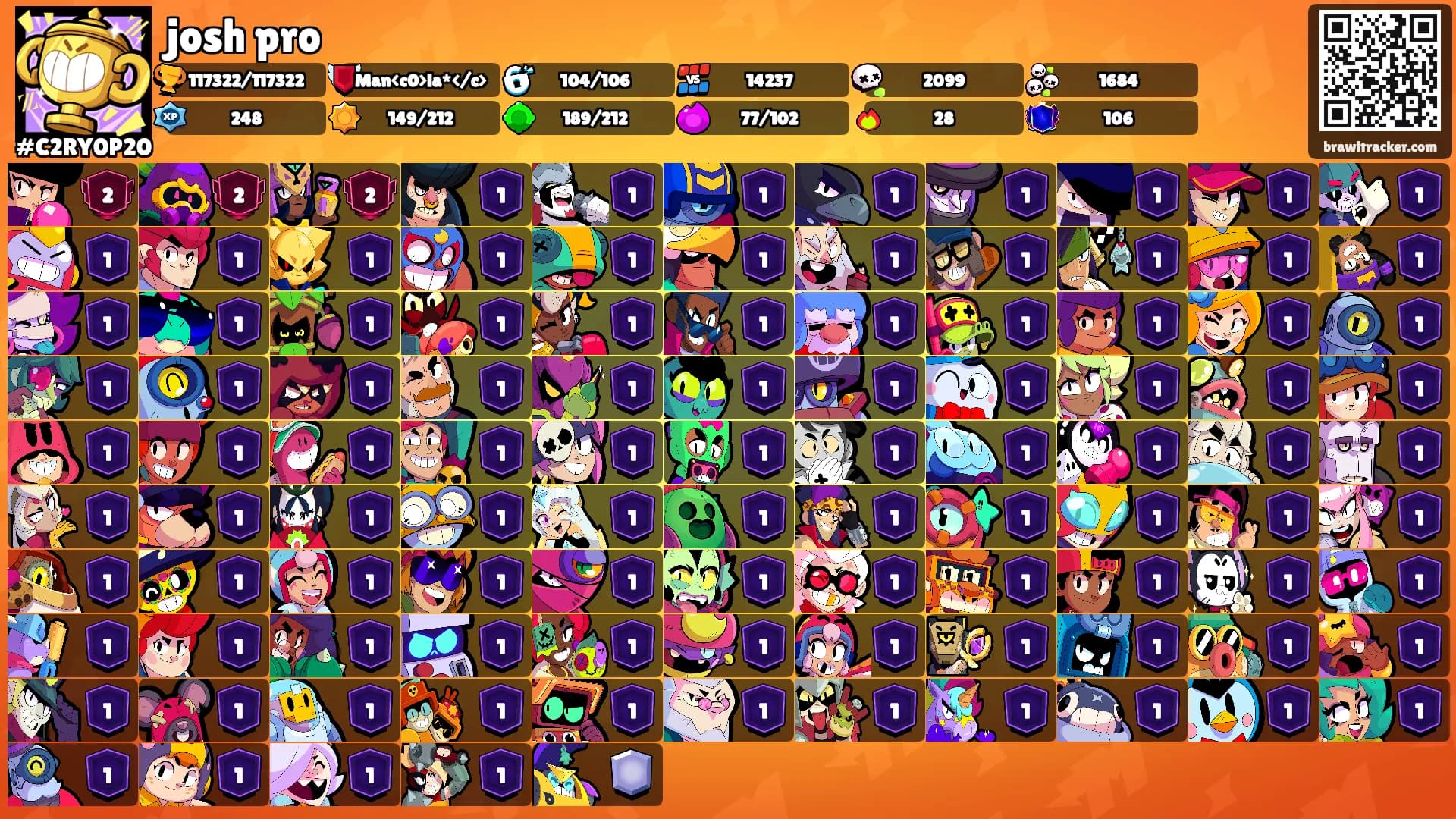 josh pro's Ranks