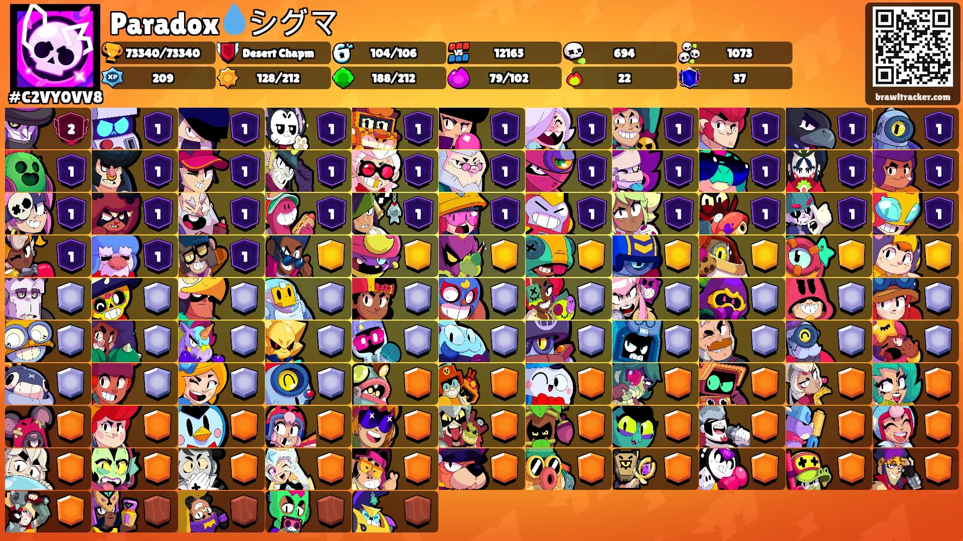 Paradox💧シグマ's Ranks
