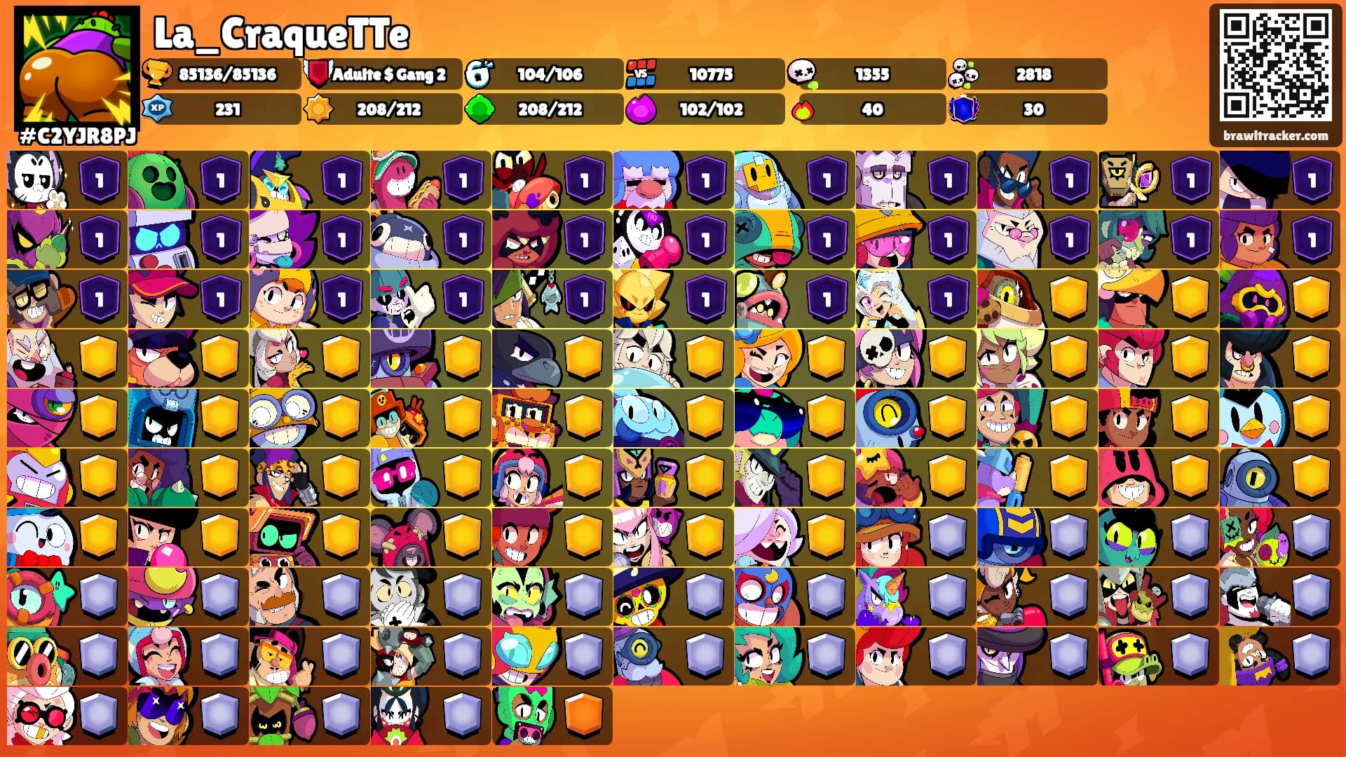 La_CraqueTTe's Ranks