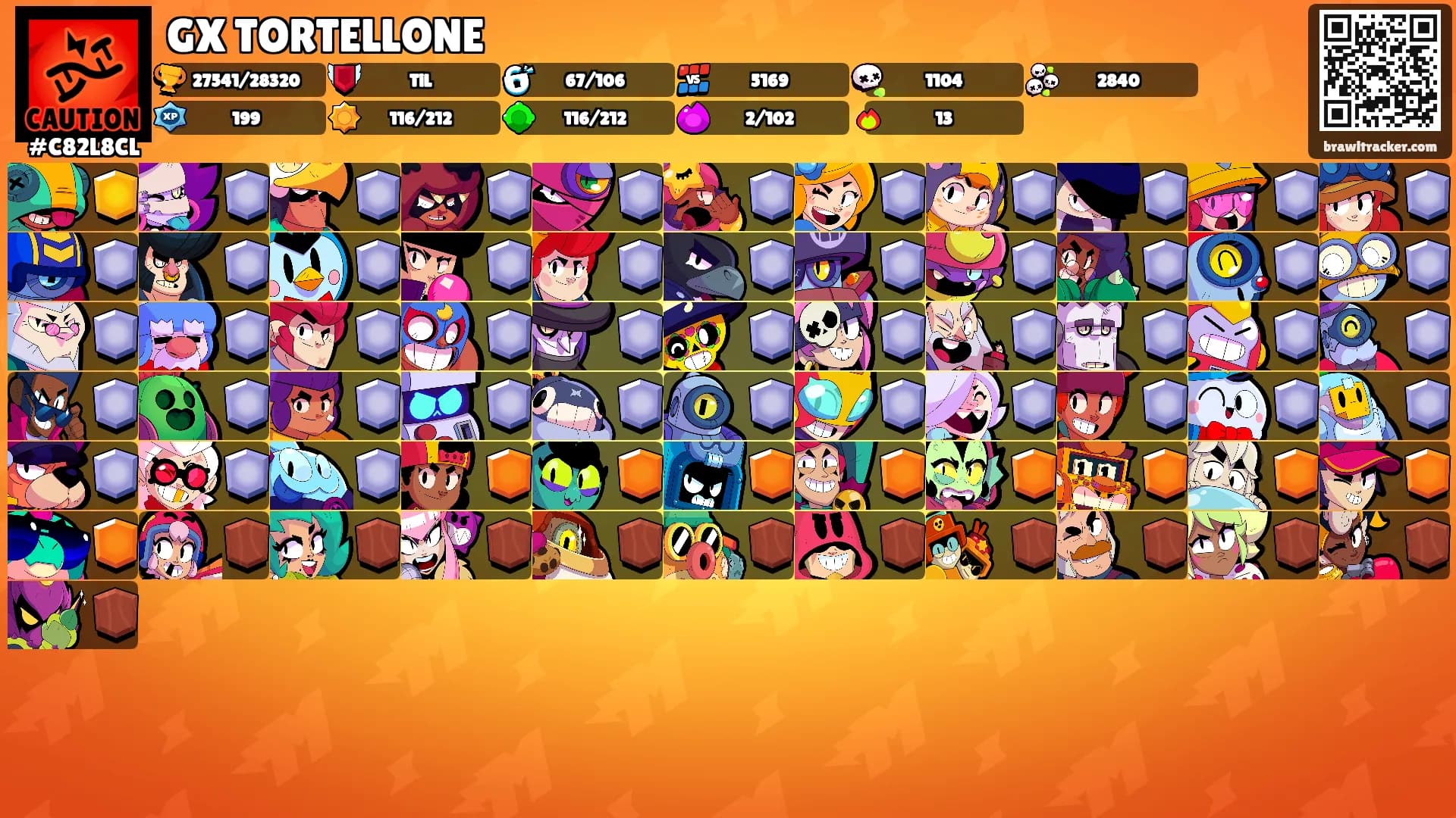 GX TORTELLONE's Ranks