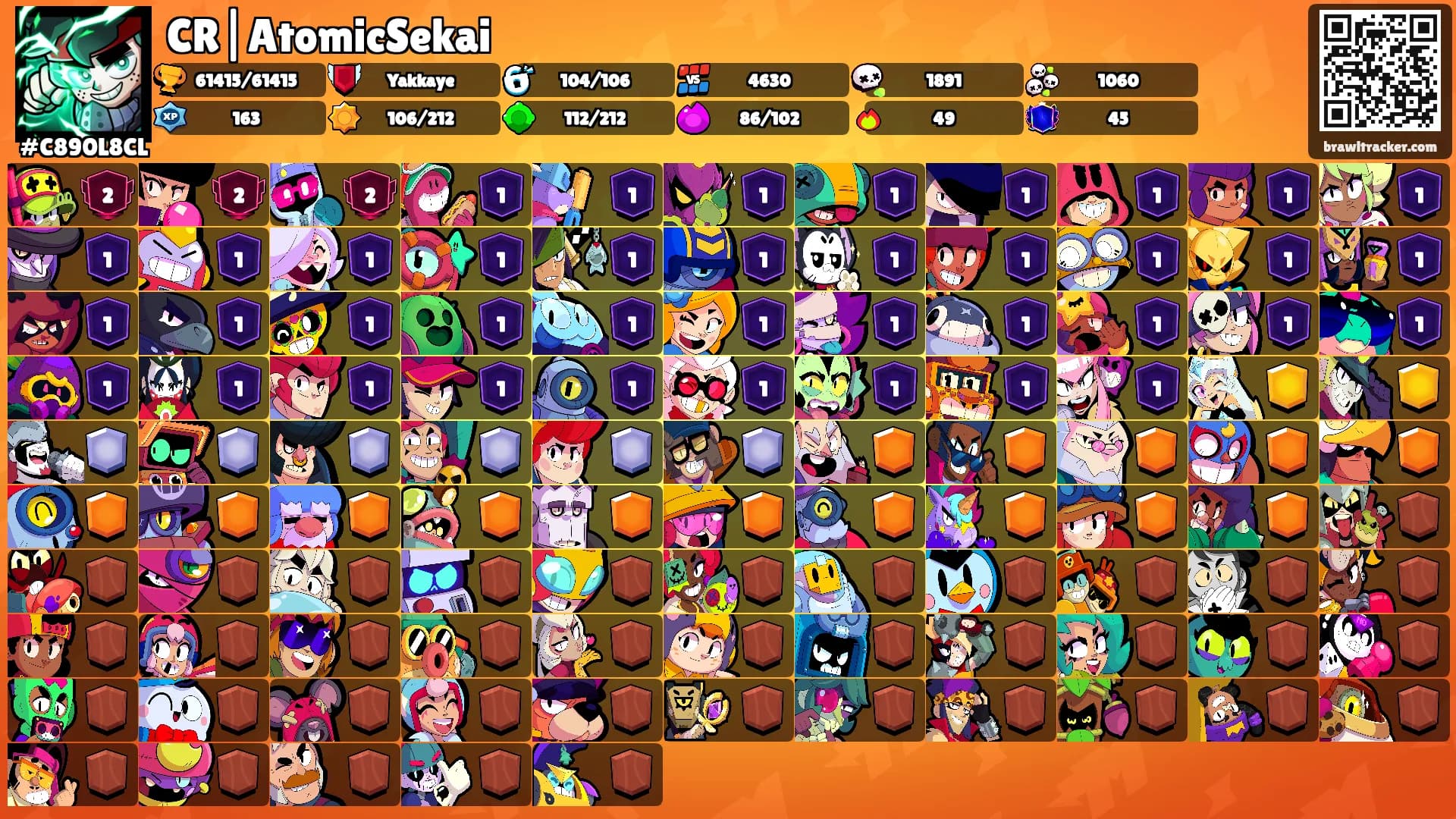 CR|AtomicSekai's Ranks