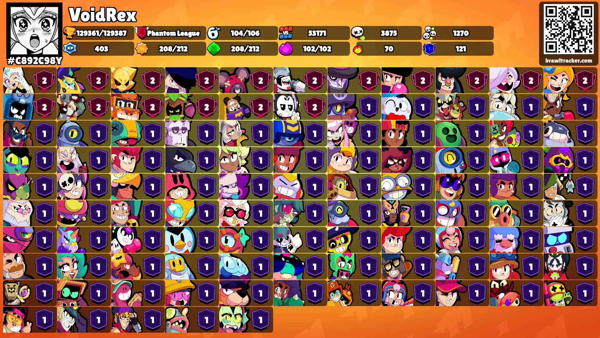 VoidRex's Ranks