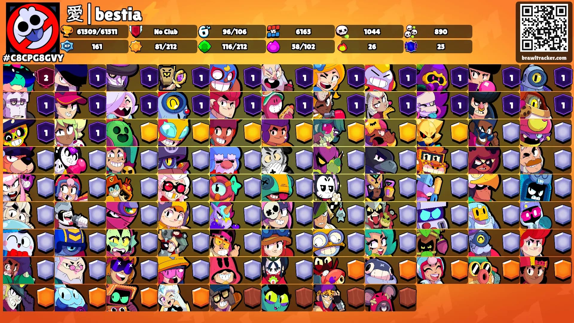 愛|bestia⚡️'s Ranks
