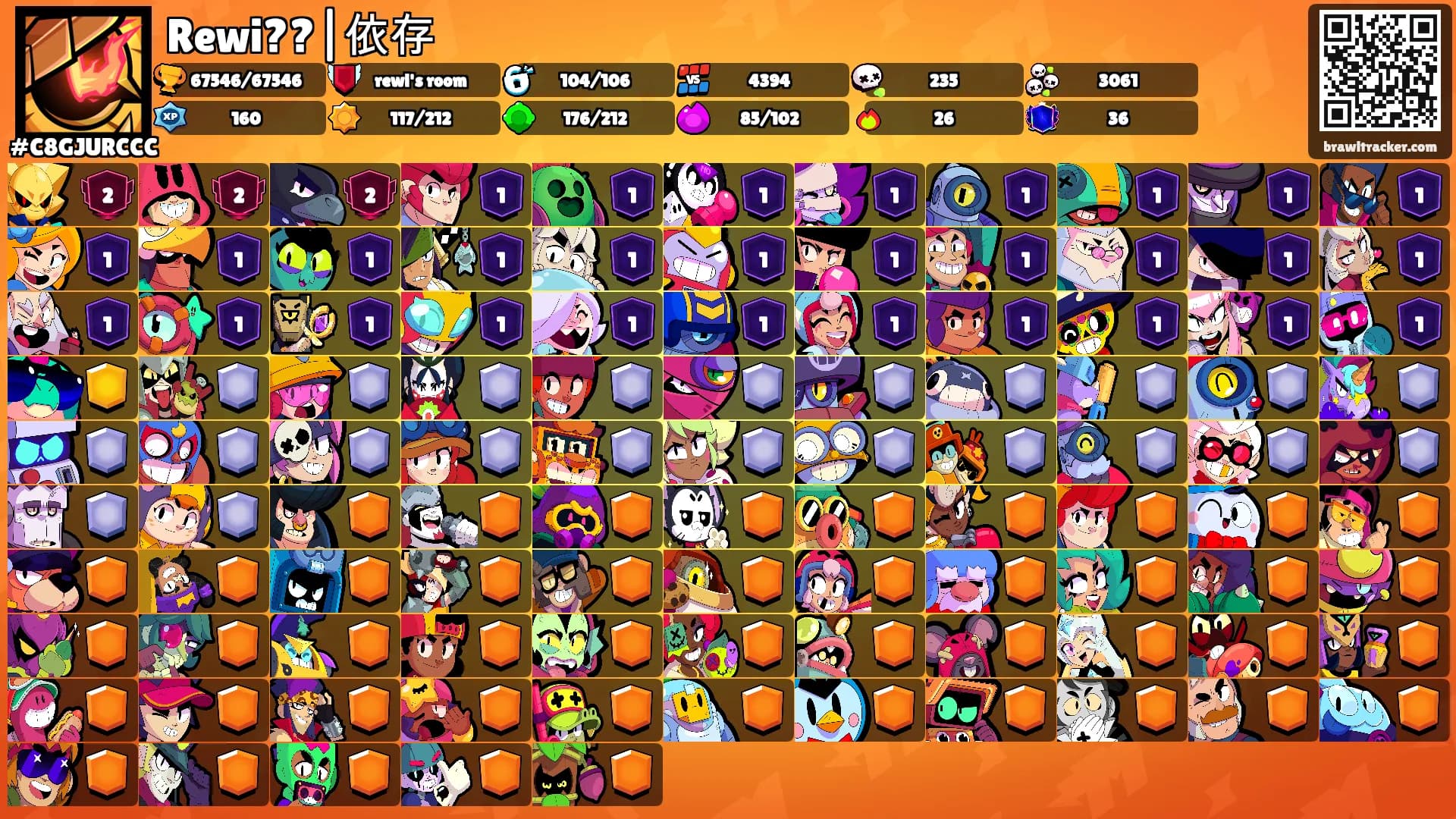 Rewi??|依存's Ranks
