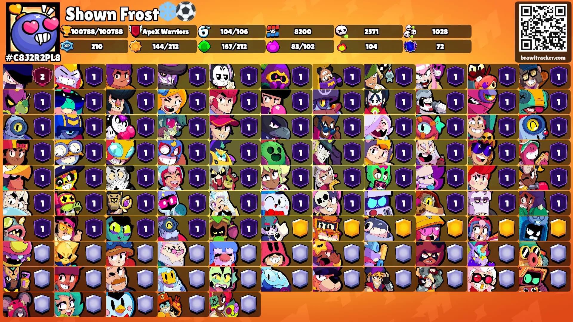 Shown Frost❄️⚽'s Ranks