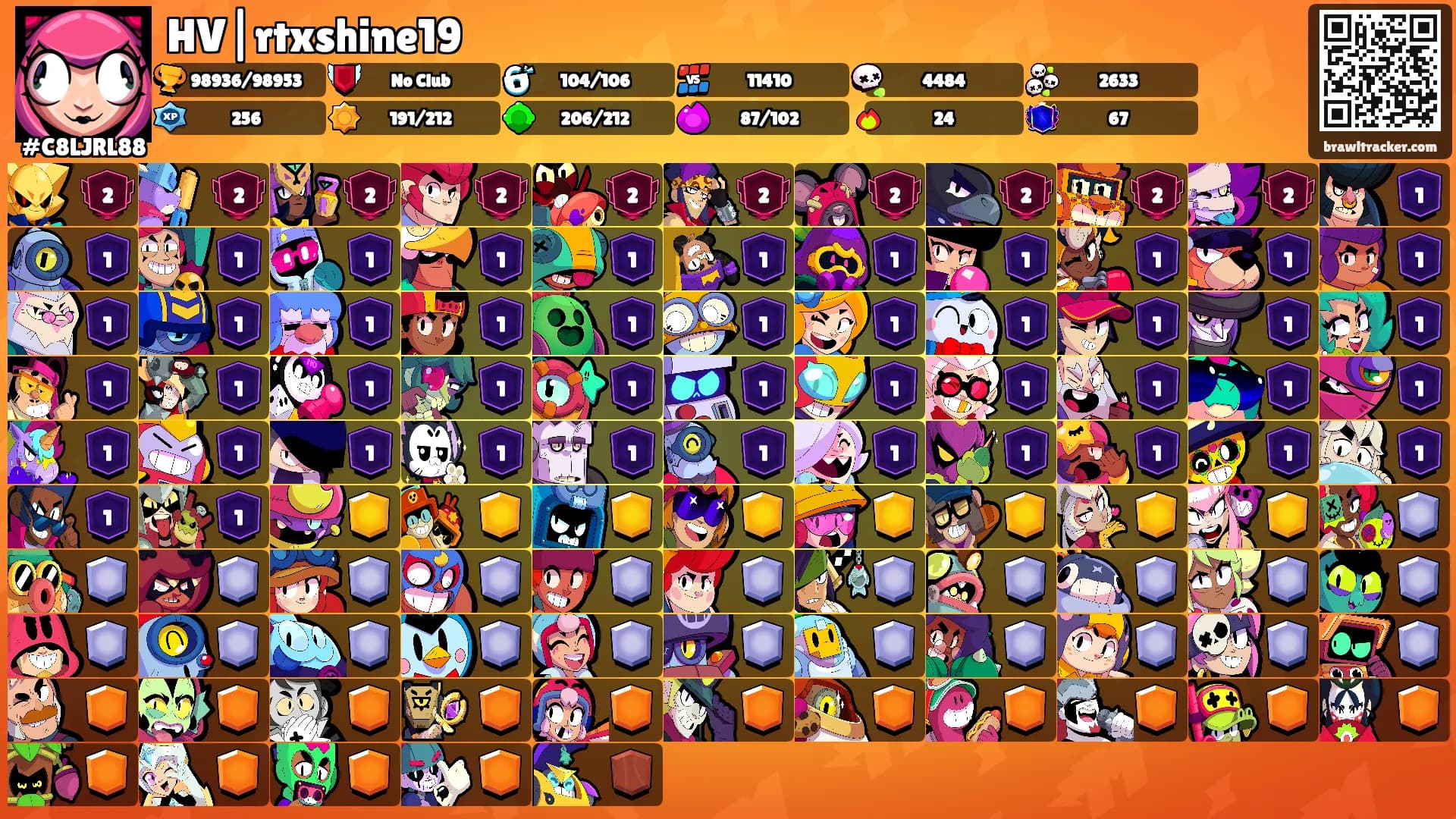 HV|rtxshine19's Ranks
