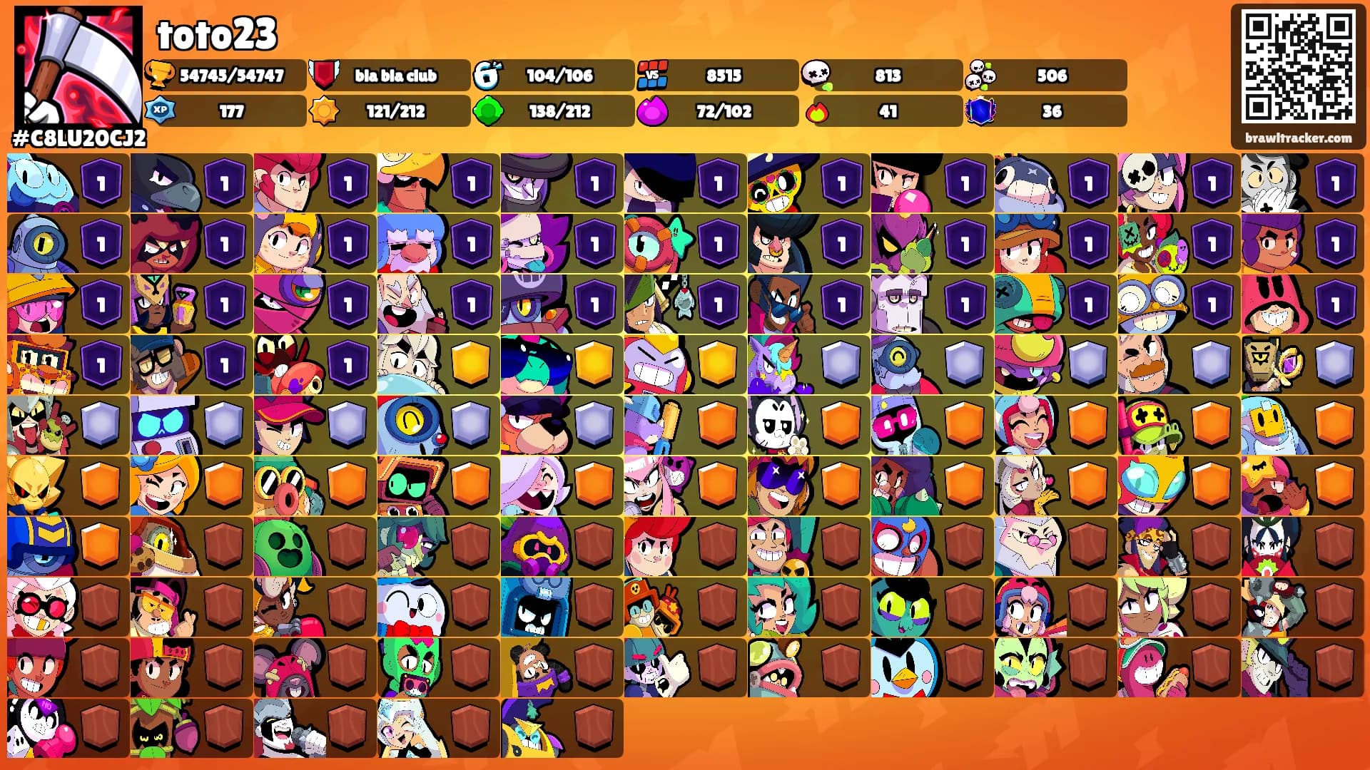 toto23's Ranks