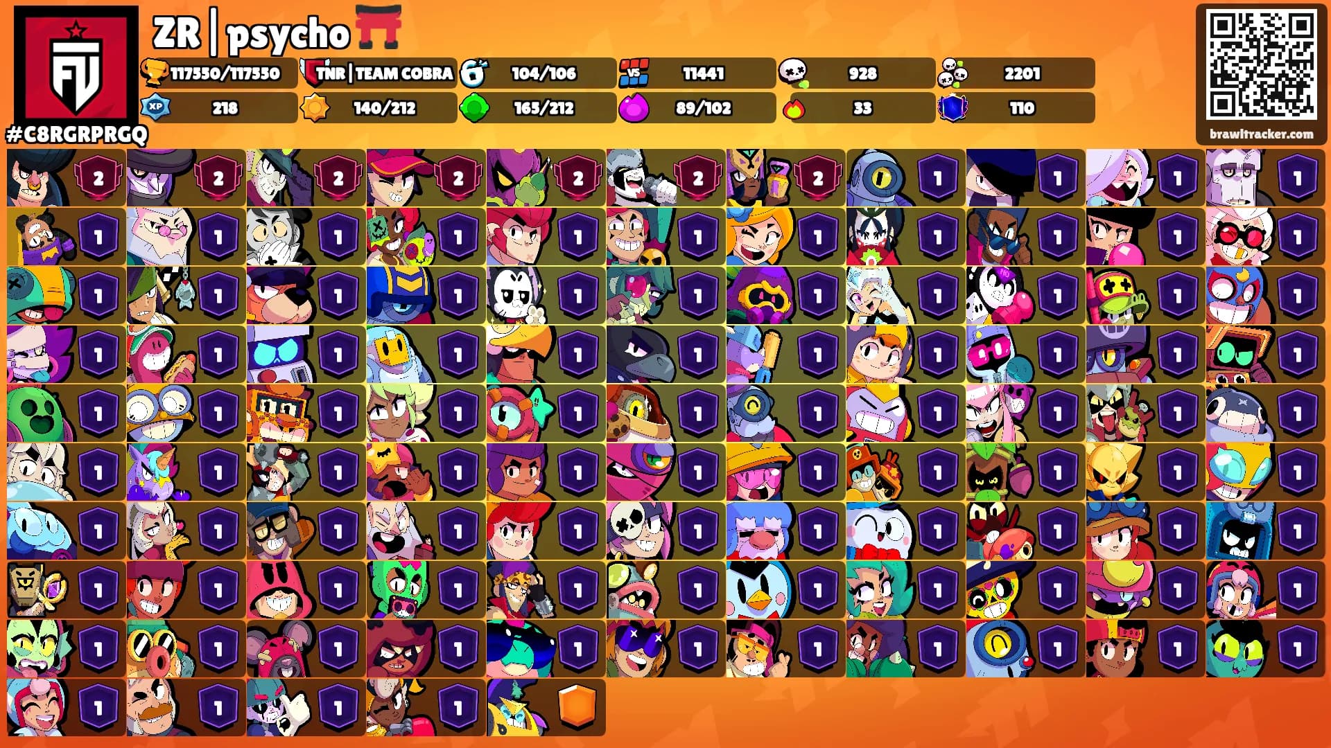 ZR|psycho ⛩️'s Ranks