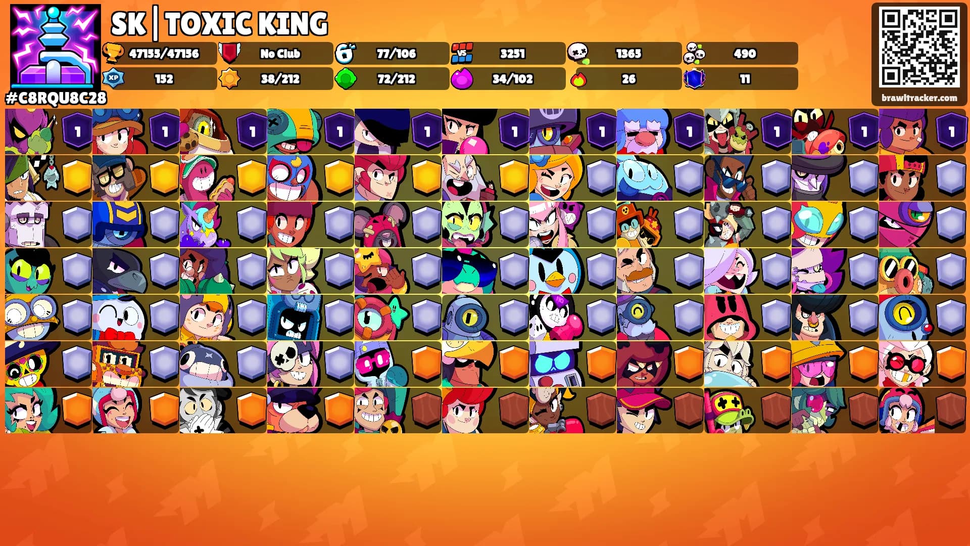 SK|TOXIC KING's Ranks