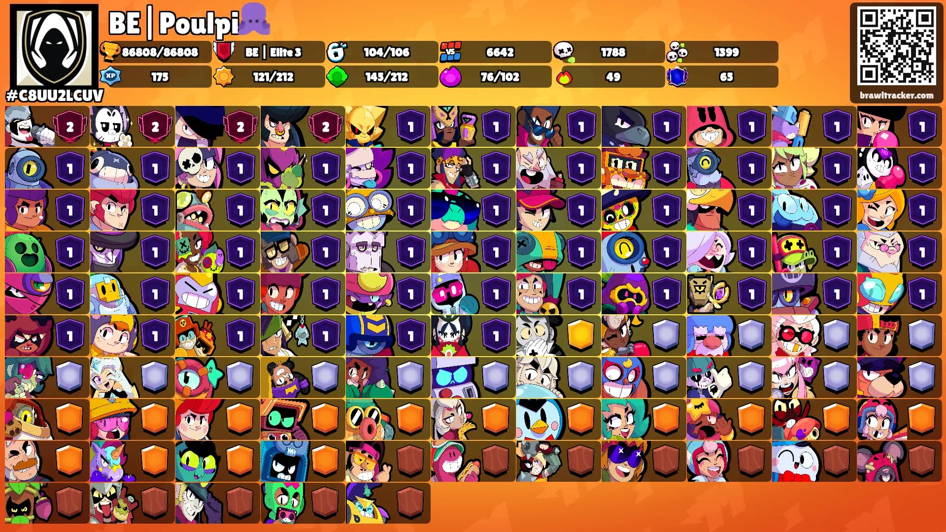 BE|Poulpi🐙's Ranks