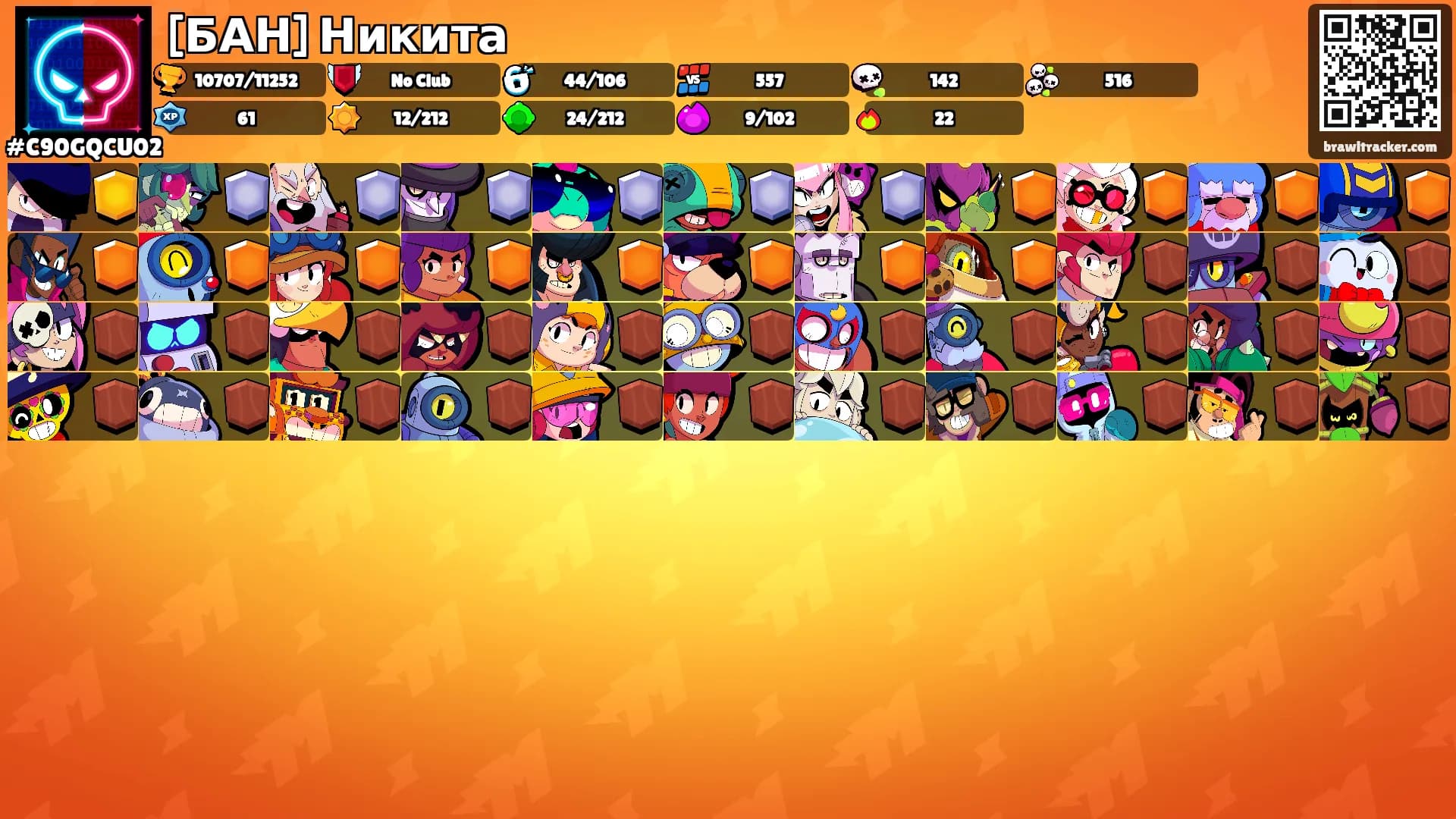 [БАН] Никита's Ranks